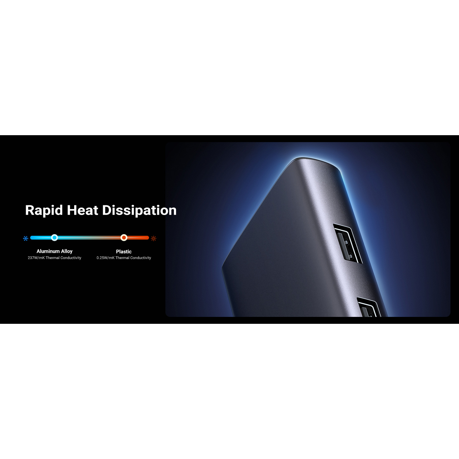 Порт-репликатор UGREEN CM498 Revodok Pro 107 7-in-1 USB-C Hub (15531)