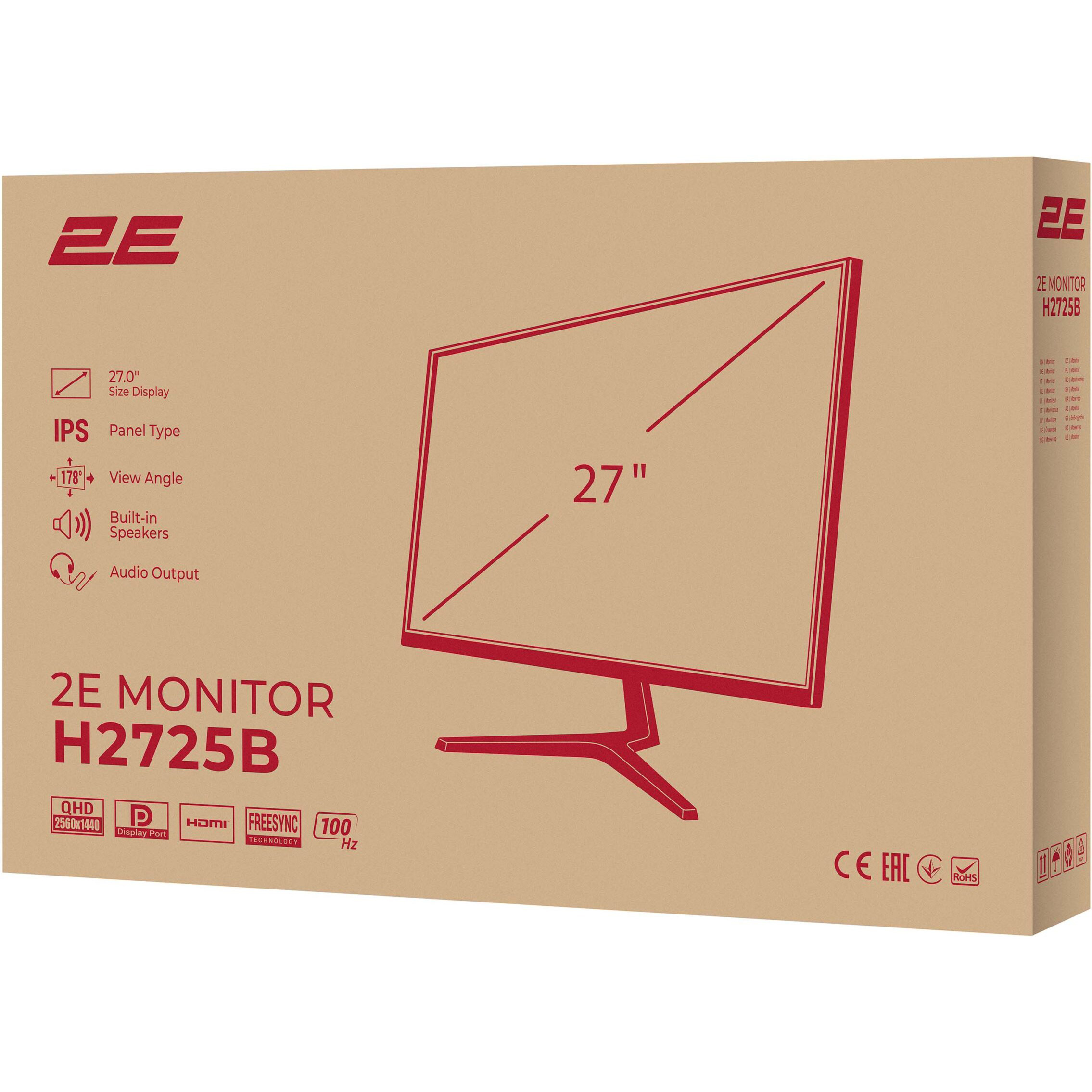 Монітор 27" 2E H2725B (2E-H2725B-01.EU)