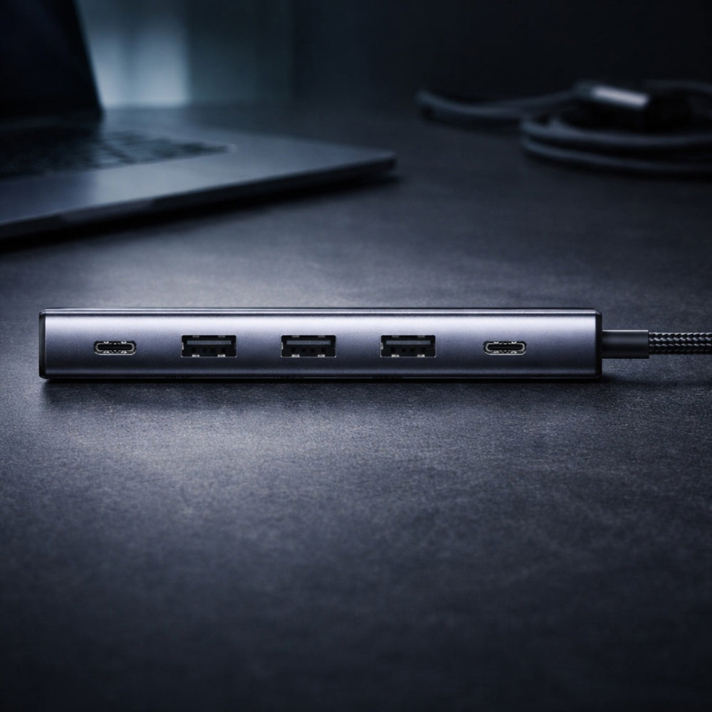 Порт-репликатор UGREEN CM511 6-in-1 USB-C Hub (75642)