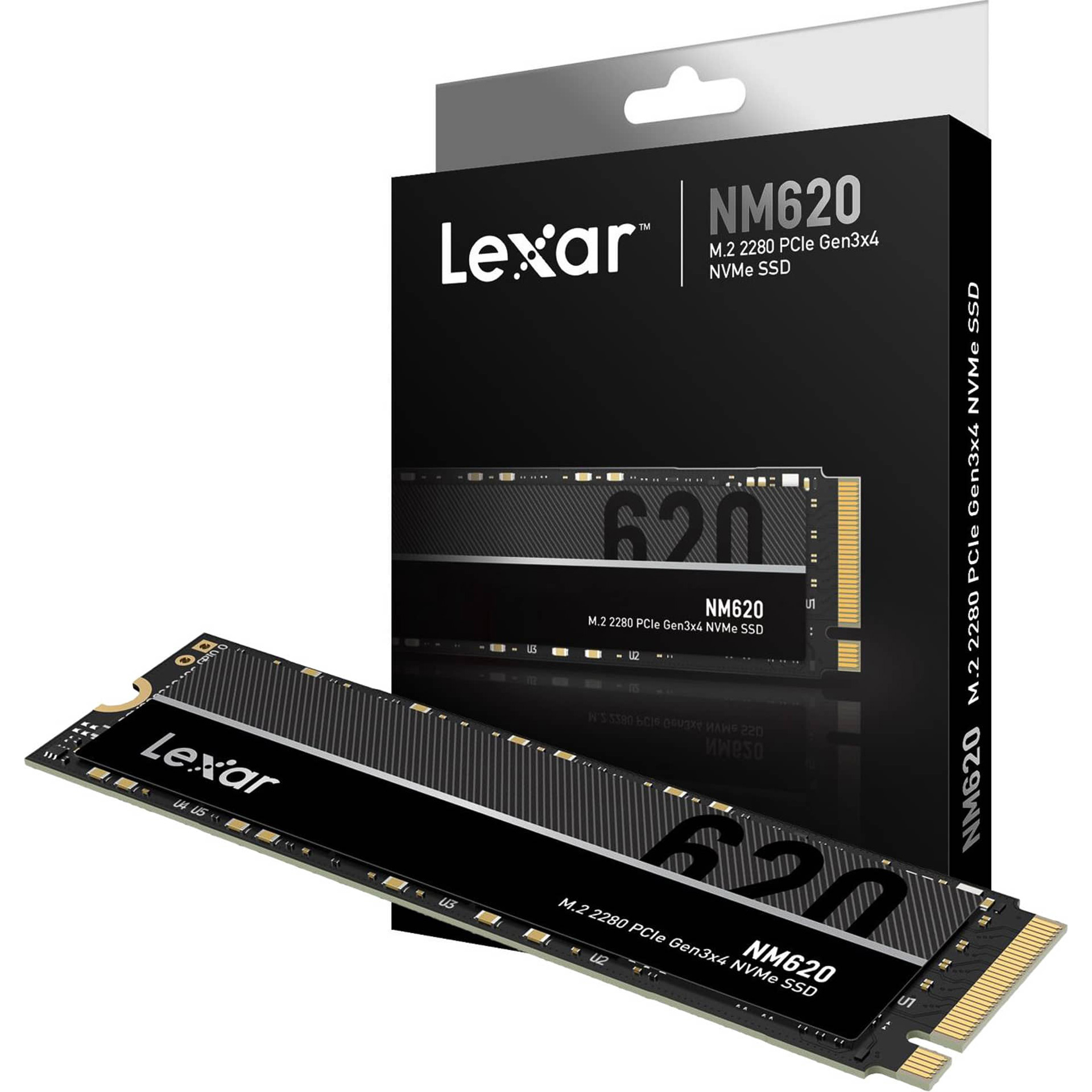 SSD диск LEXAR NM620 512GB M.2 NVMe (LNM620X512G-RNNNG)