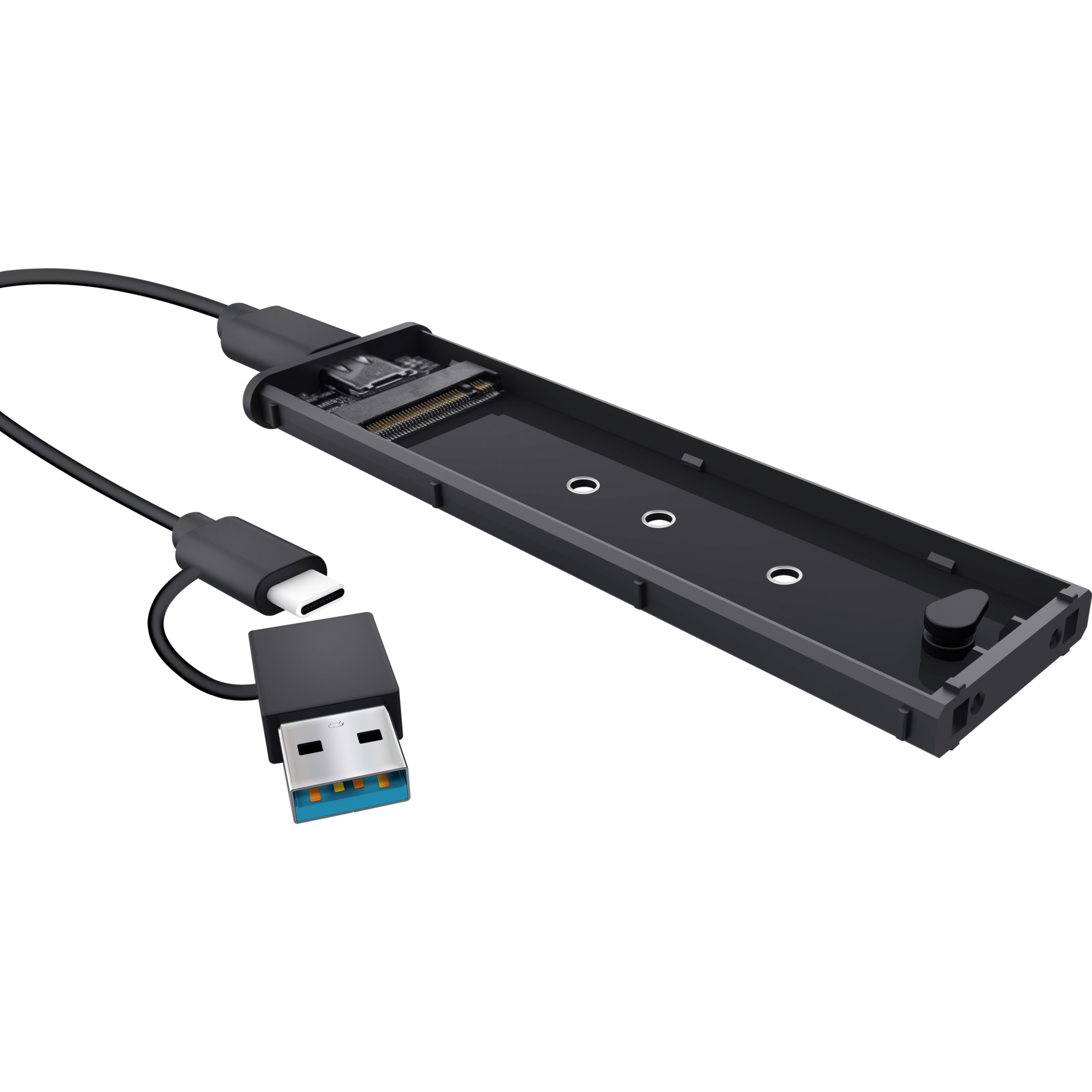 Карман внешний TRUST NVMe PCIe M.2 SSD to USB3.2