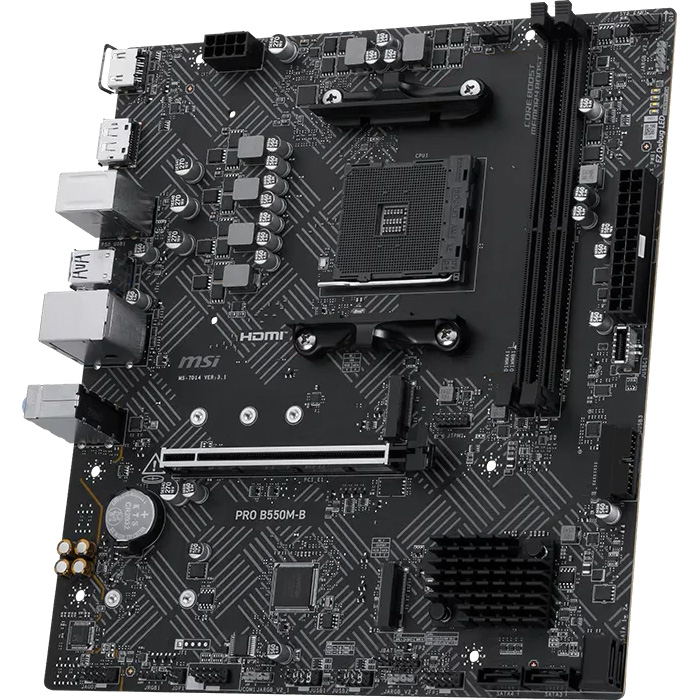 Материнська плата MSI Pro B550M-B