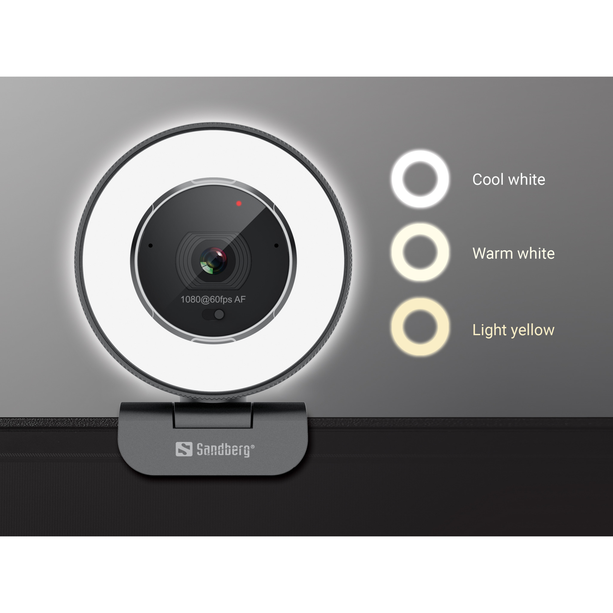Веб-камера для стримінгу SANDBERG Streamer USB Webcam Pro Elite (134-39)