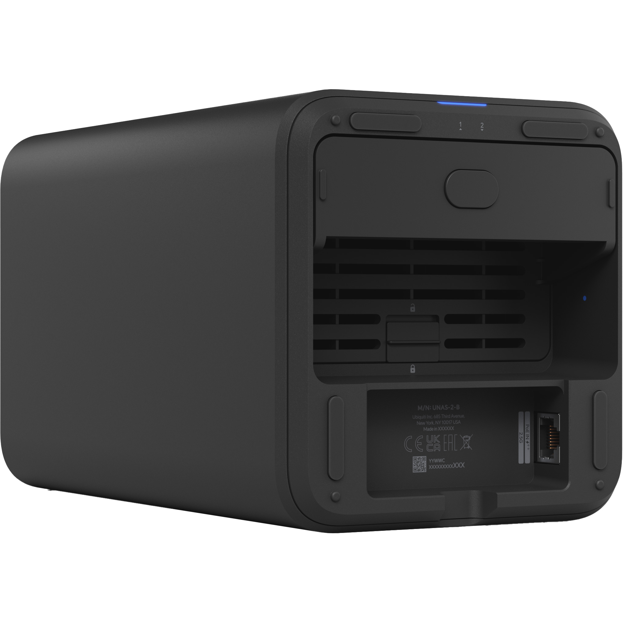 NAS-сервер UBIQUITI UniFi UNAS 2 Black
