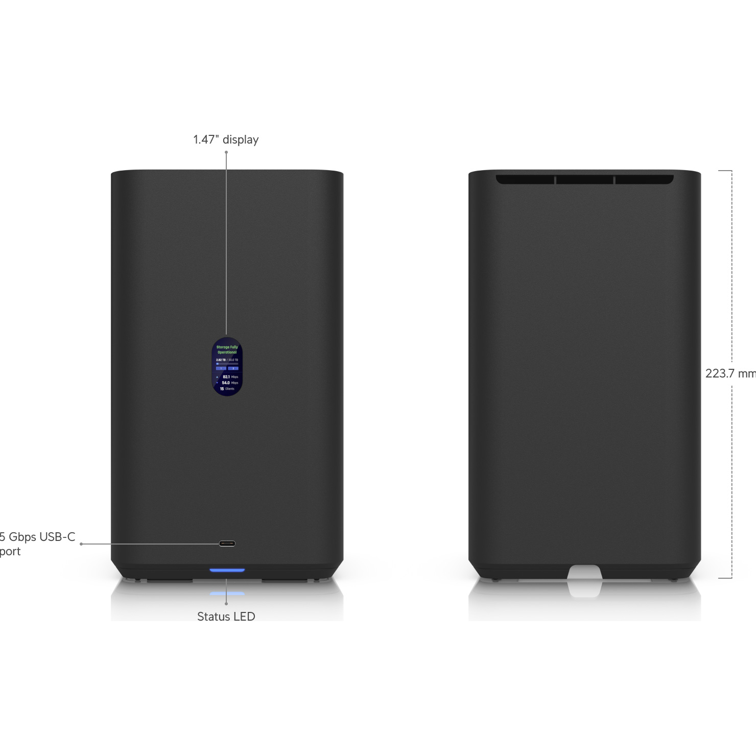 NAS-сервер UBIQUITI UniFi UNAS 2 Black