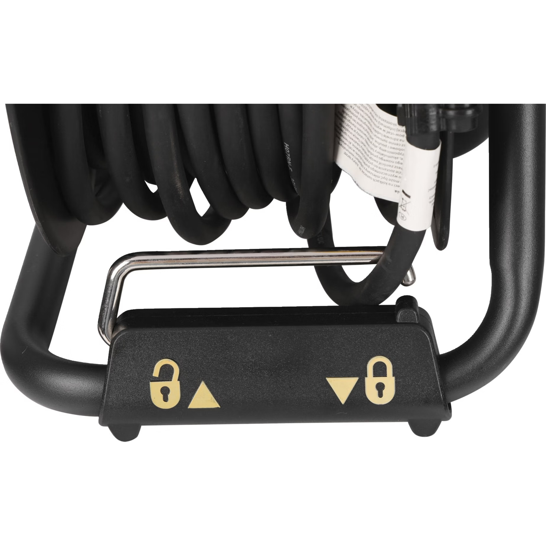 Удлинитель на катушке STANLEY SXCR-111 Black, 4 розетки, 20м