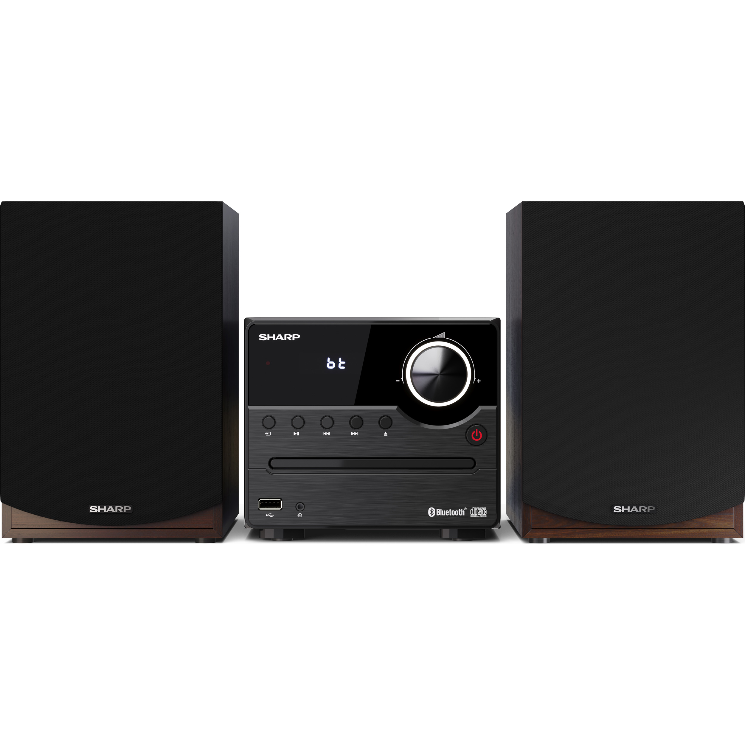 Музичний центр SHARP XL-B512 FM Hi-Fi Micro System Brown