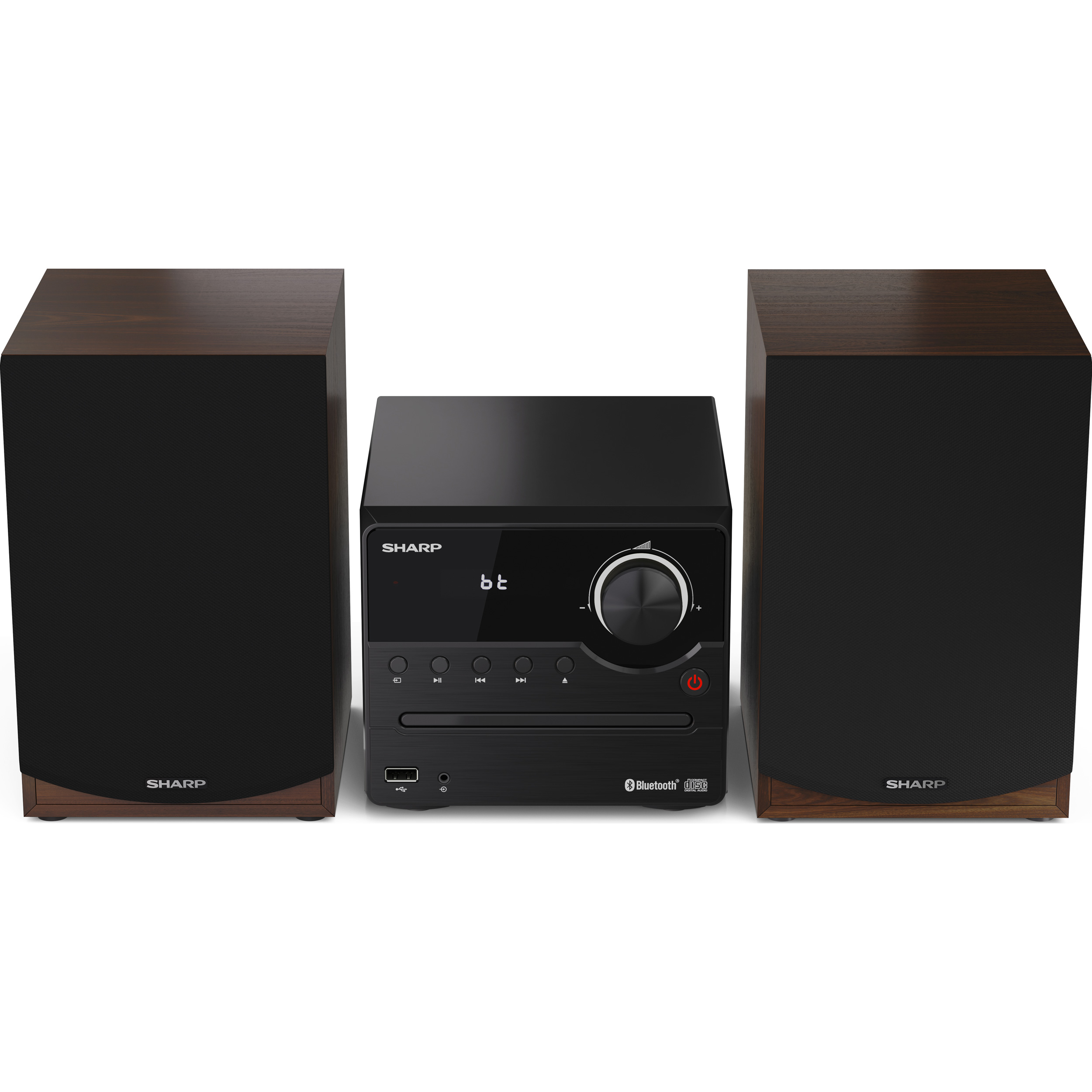 Музичний центр SHARP XL-B512 FM Hi-Fi Micro System Brown