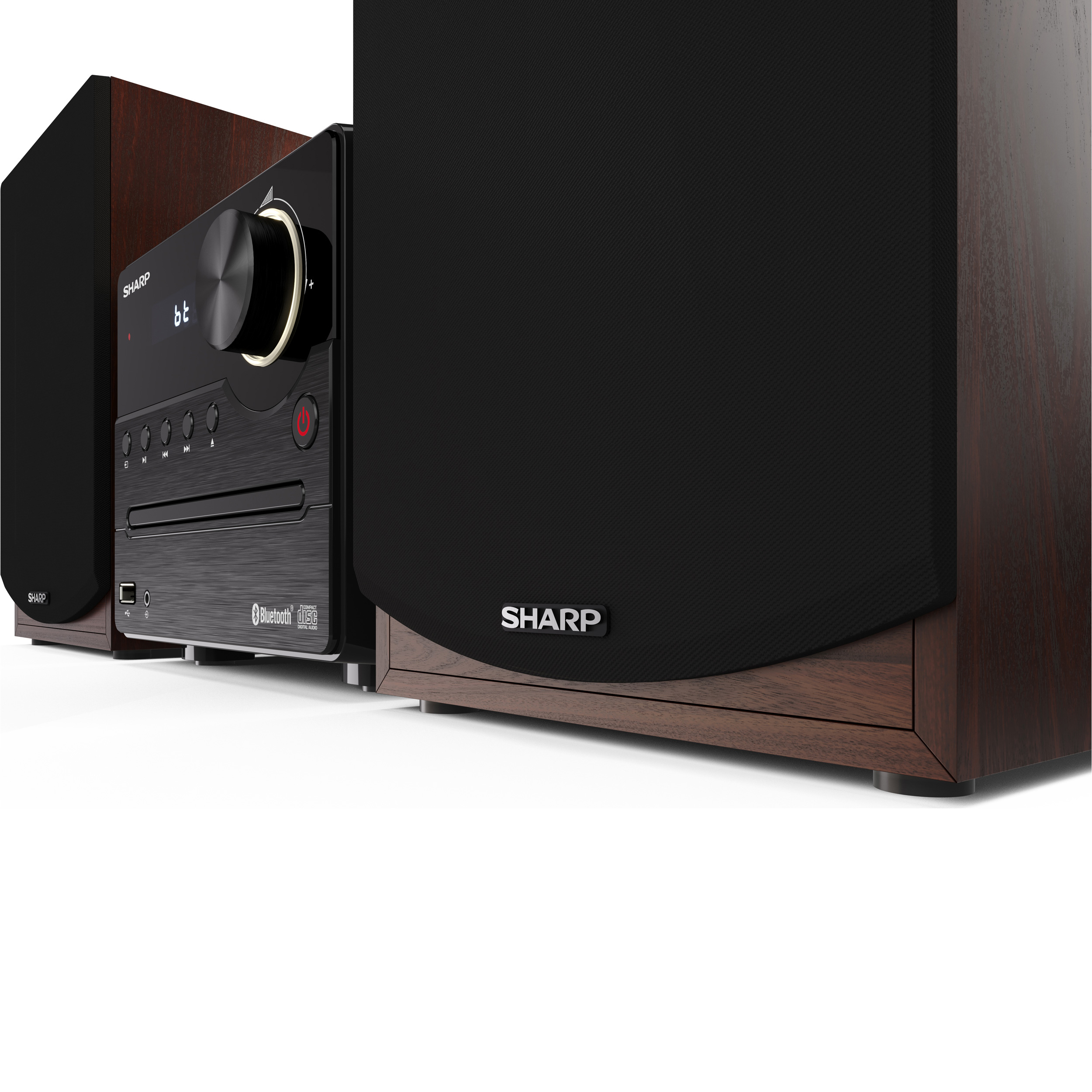 Музичний центр SHARP XL-B512 FM Hi-Fi Micro System Brown