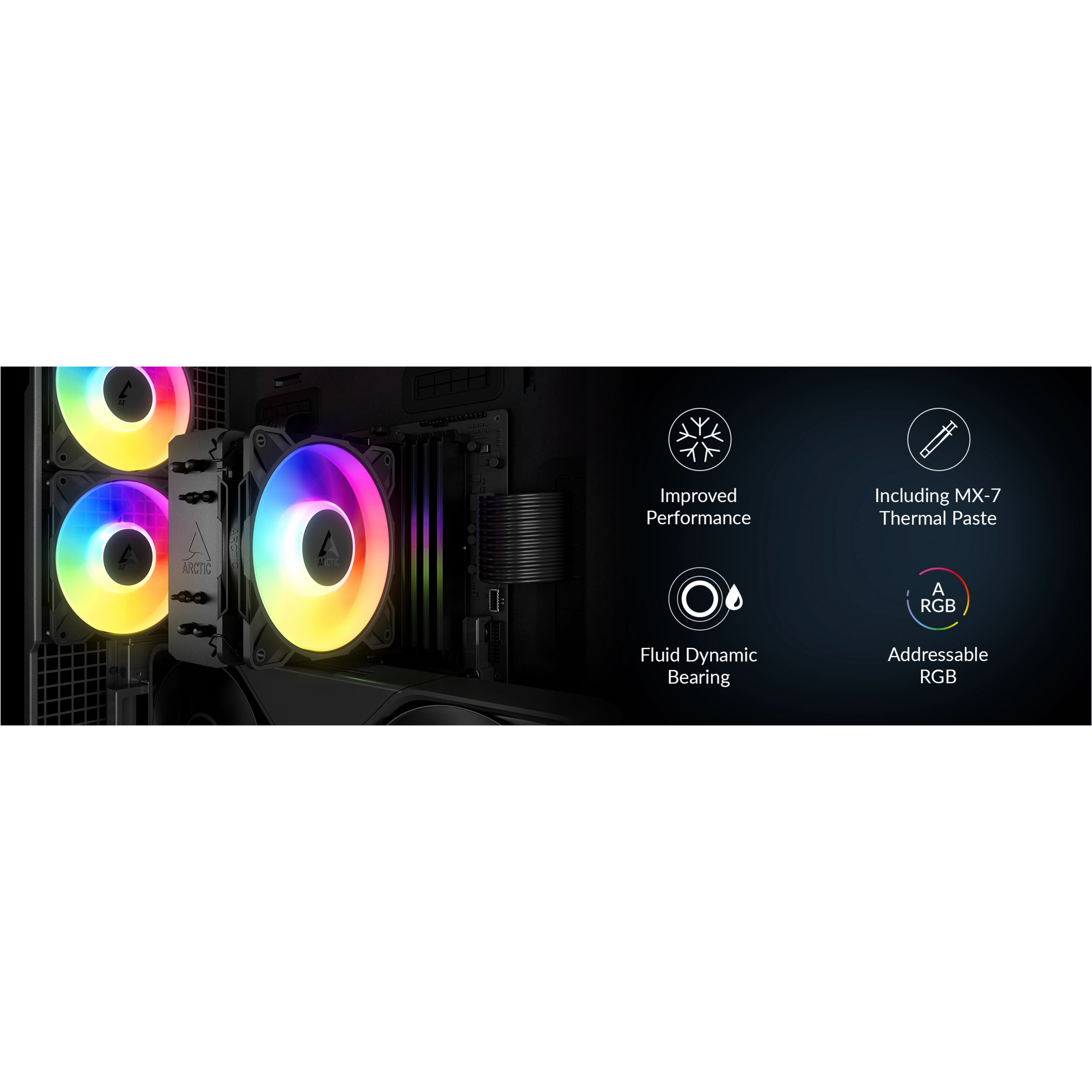 Кулер для процесора ARCTIC Freezer 36-S ARGB Black (ACFRE00198A)