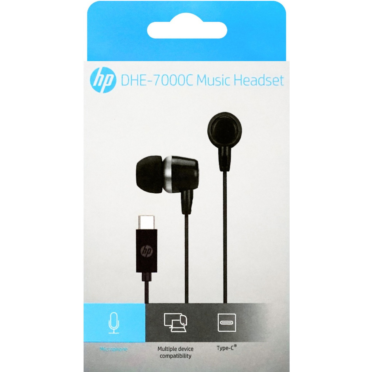 Навушники HP DHE-7000C Black (DHE-7000C-BK)