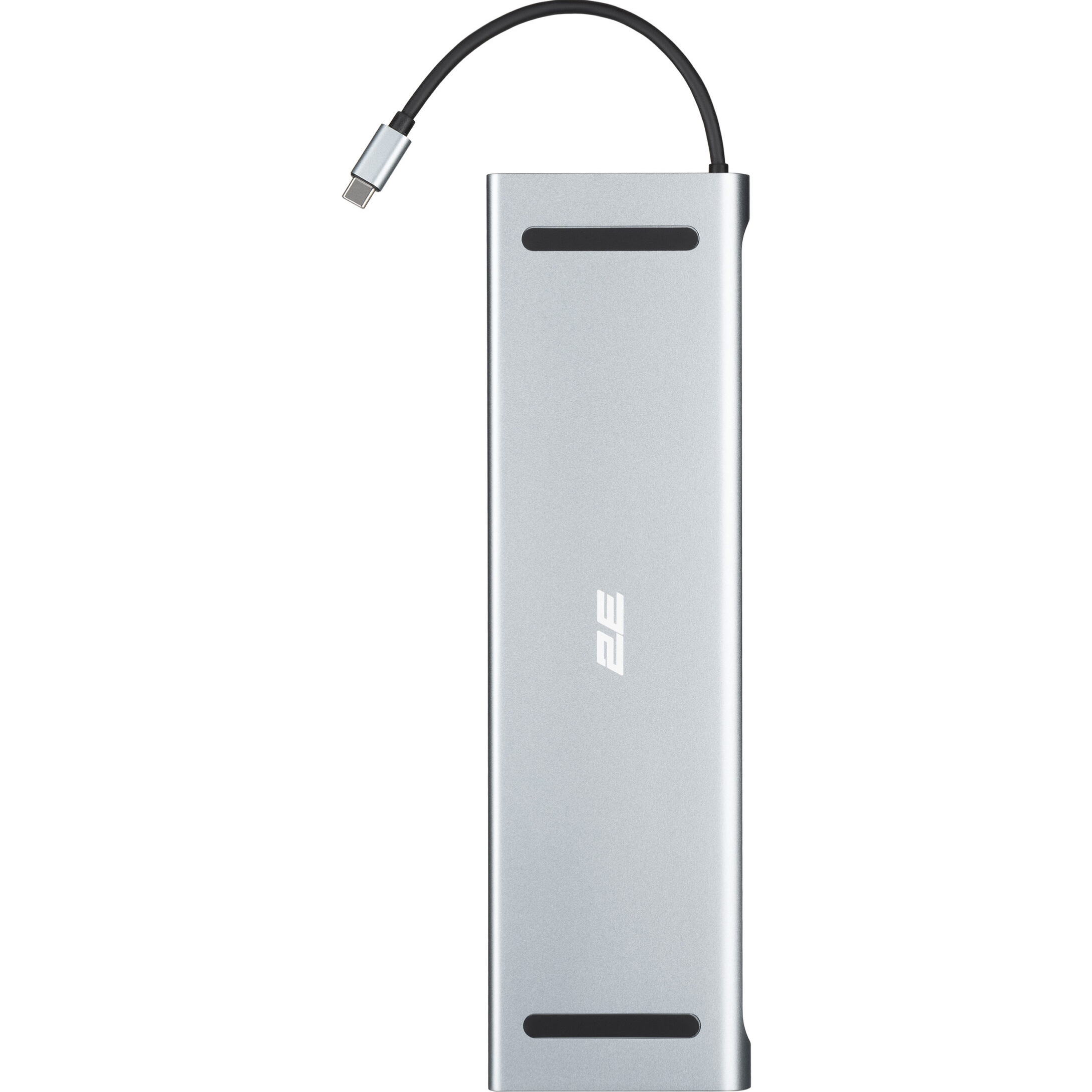 Док-станция 2E USB-C to 2xHDMI, 1xVGA, 2xUSB3.0, 1xUSB2.0, 2xPD, LAN, AUX, SD/TF (2E-W2703)