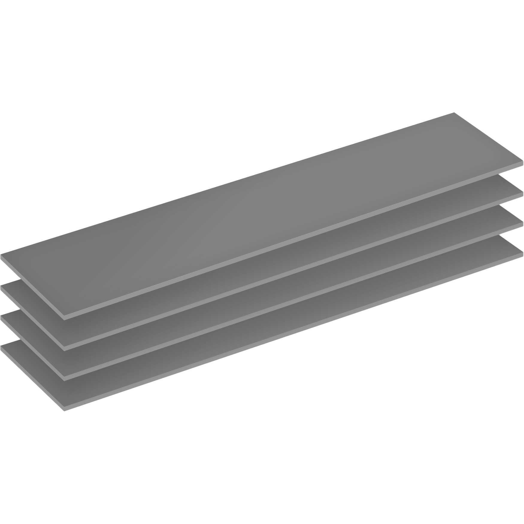 Термопрокладка ARCTIC TP-4 Thermal Pad 120x20x0.5mm 4шт (ACTPD00065A)