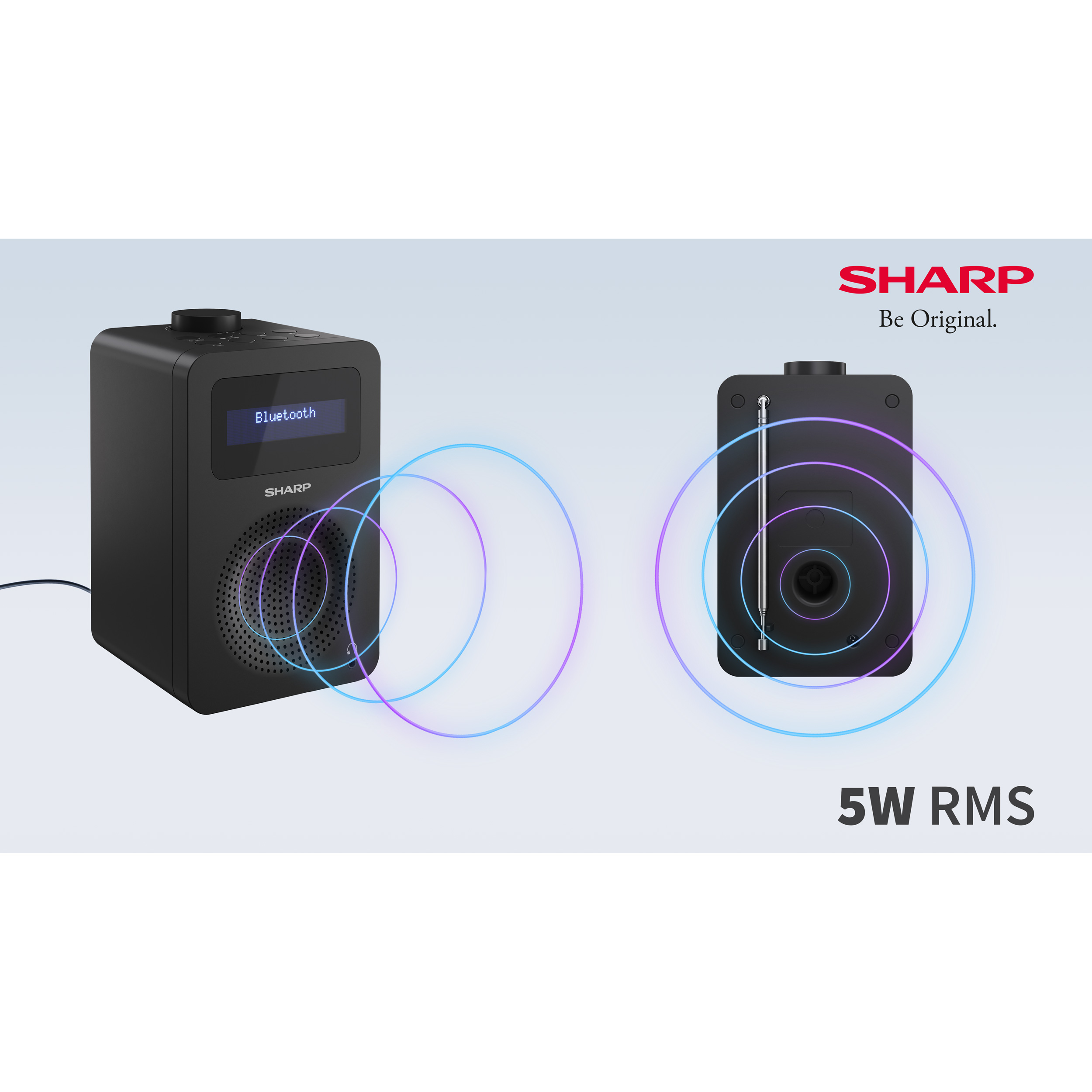 Радиоприёмник SHARP DR-430B Tokyo Digital Radio Midnight Black