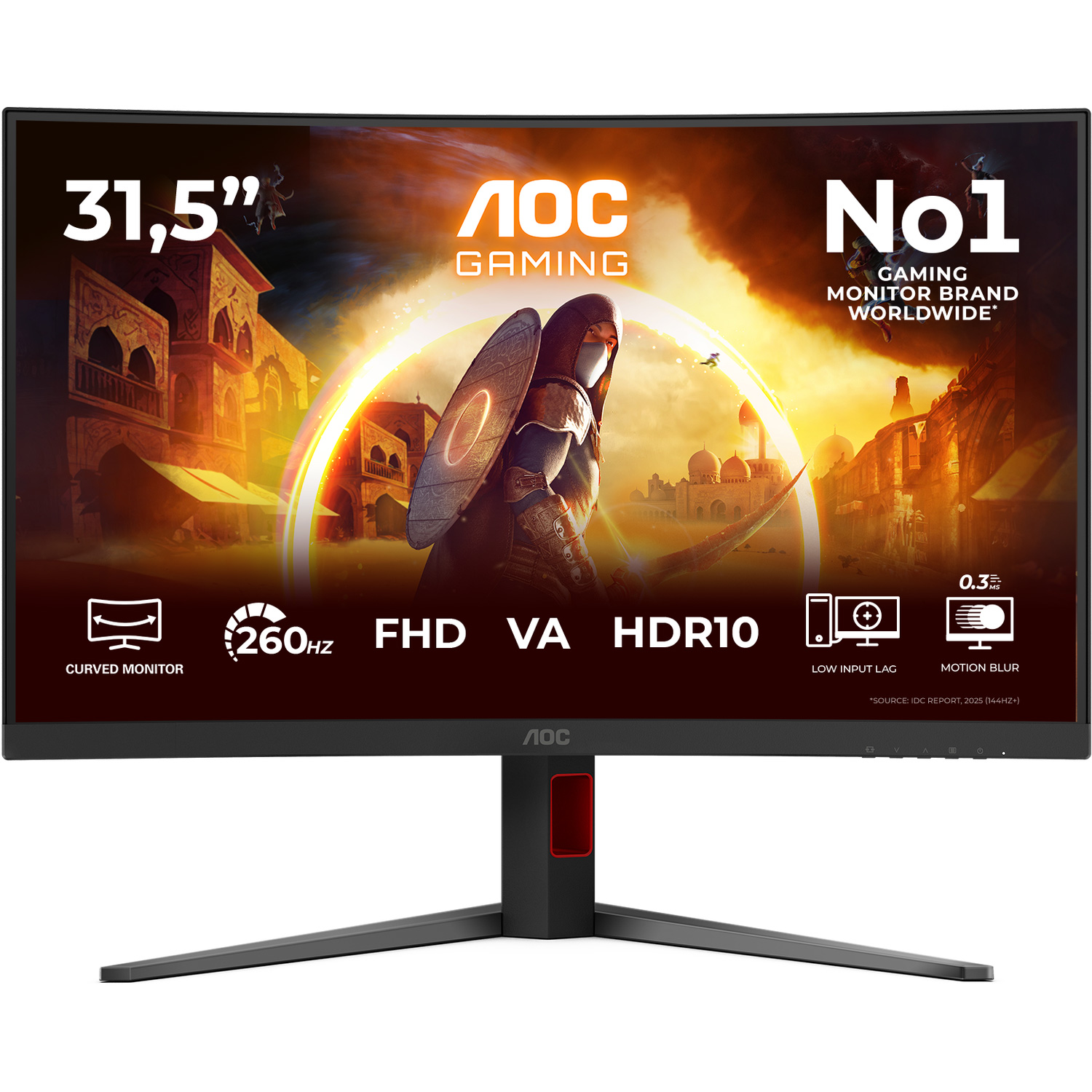 Монитор 31.5" AOC C32G4Z