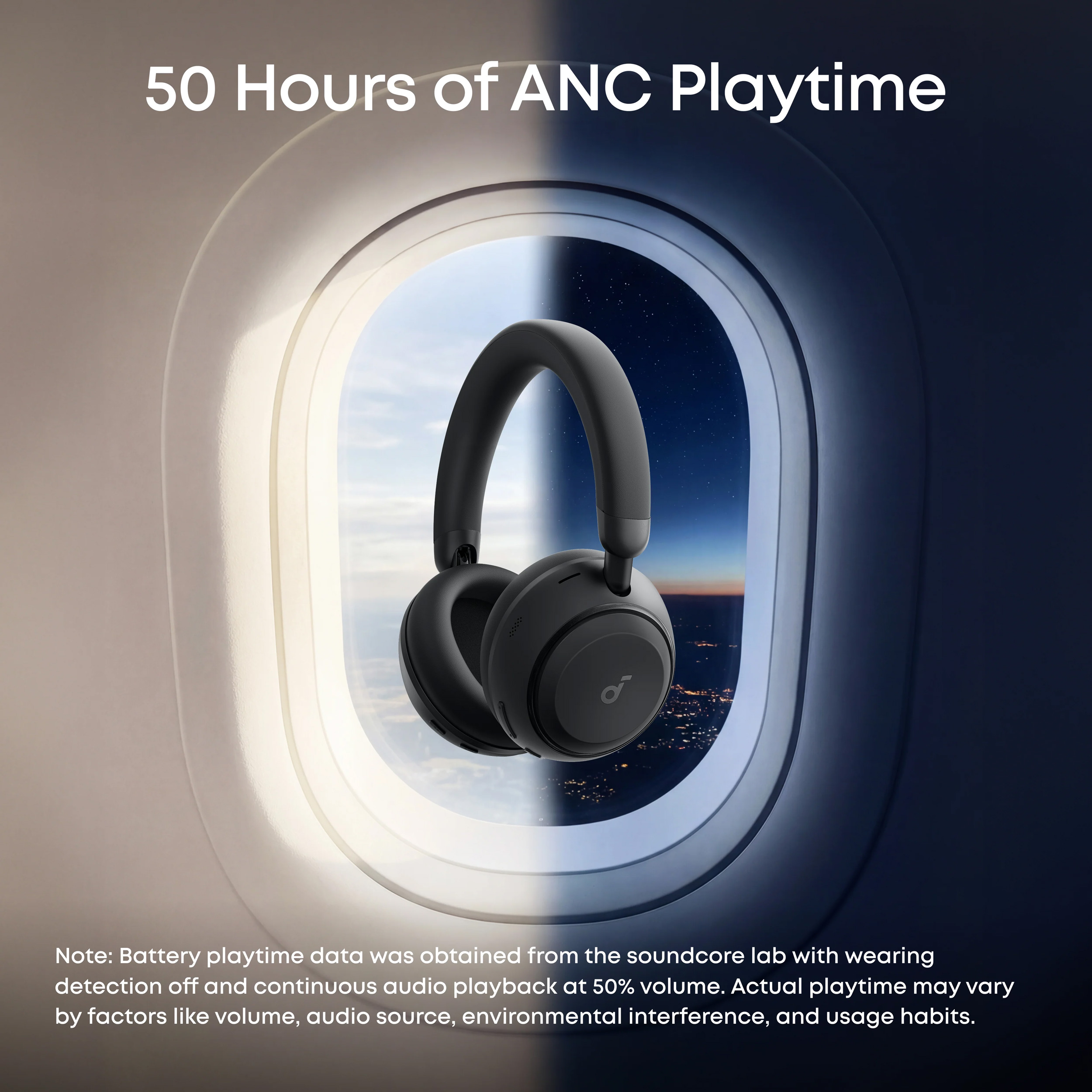 Навушники ANKER SoundCore Space 2 Jet Black (D1402G11)