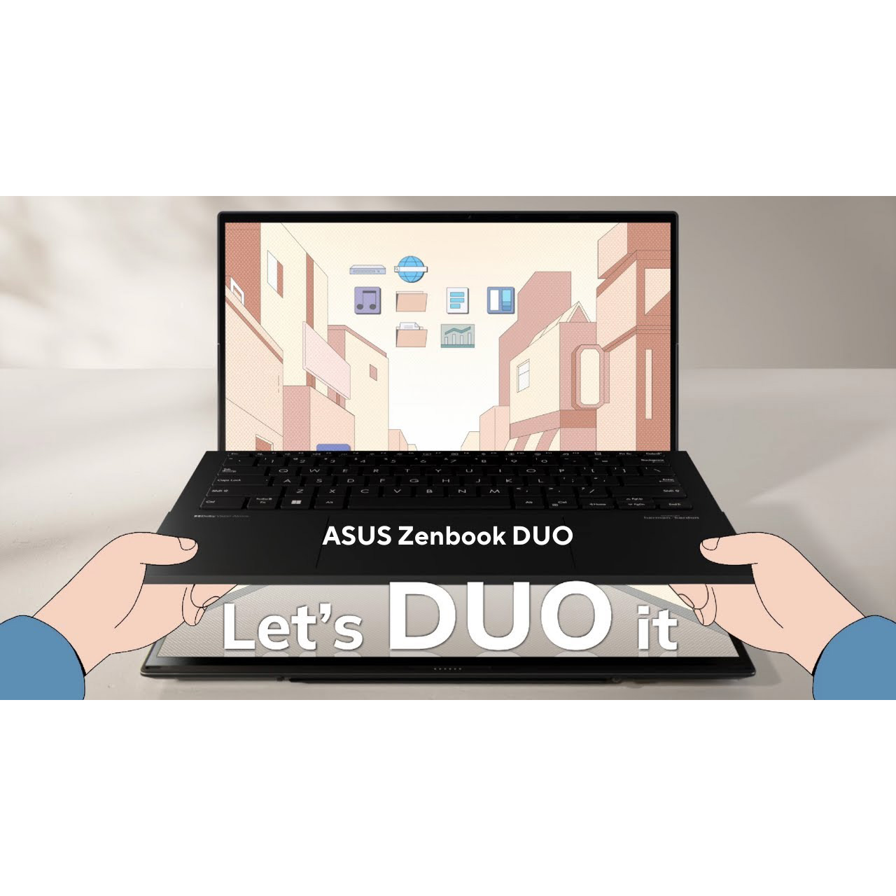 Ноутбук ASUS ZenBook Duo UX8406CA Inkwell Gray (UX8406CA-QL047X)