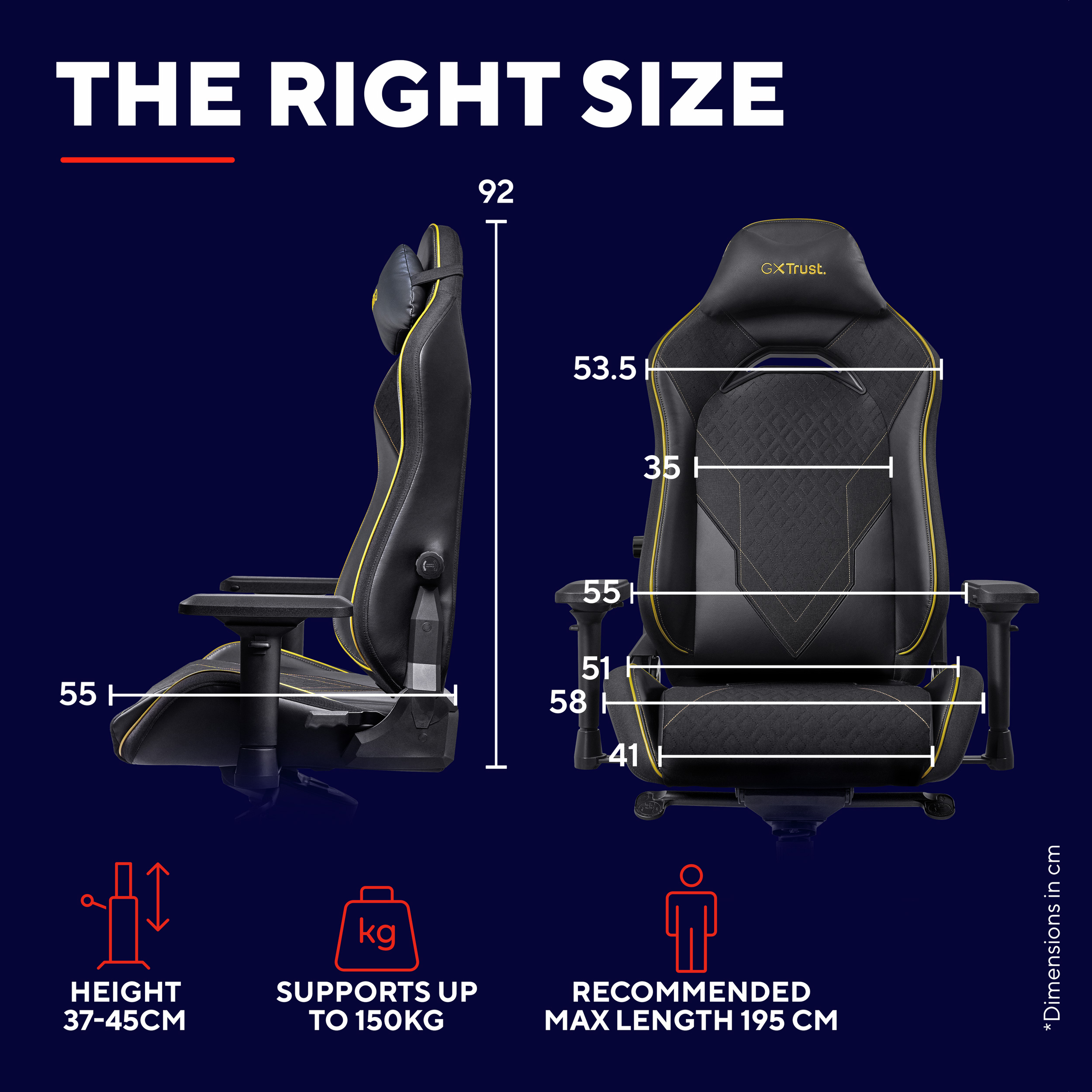 Кресло геймерское TRUST Gaming GXT 721 Ruya Pro (25186)
