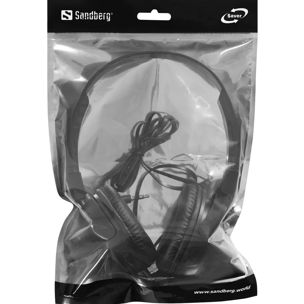 Навушники SANDBERG Saver MiniJack HeadPhone Travel (325-30)