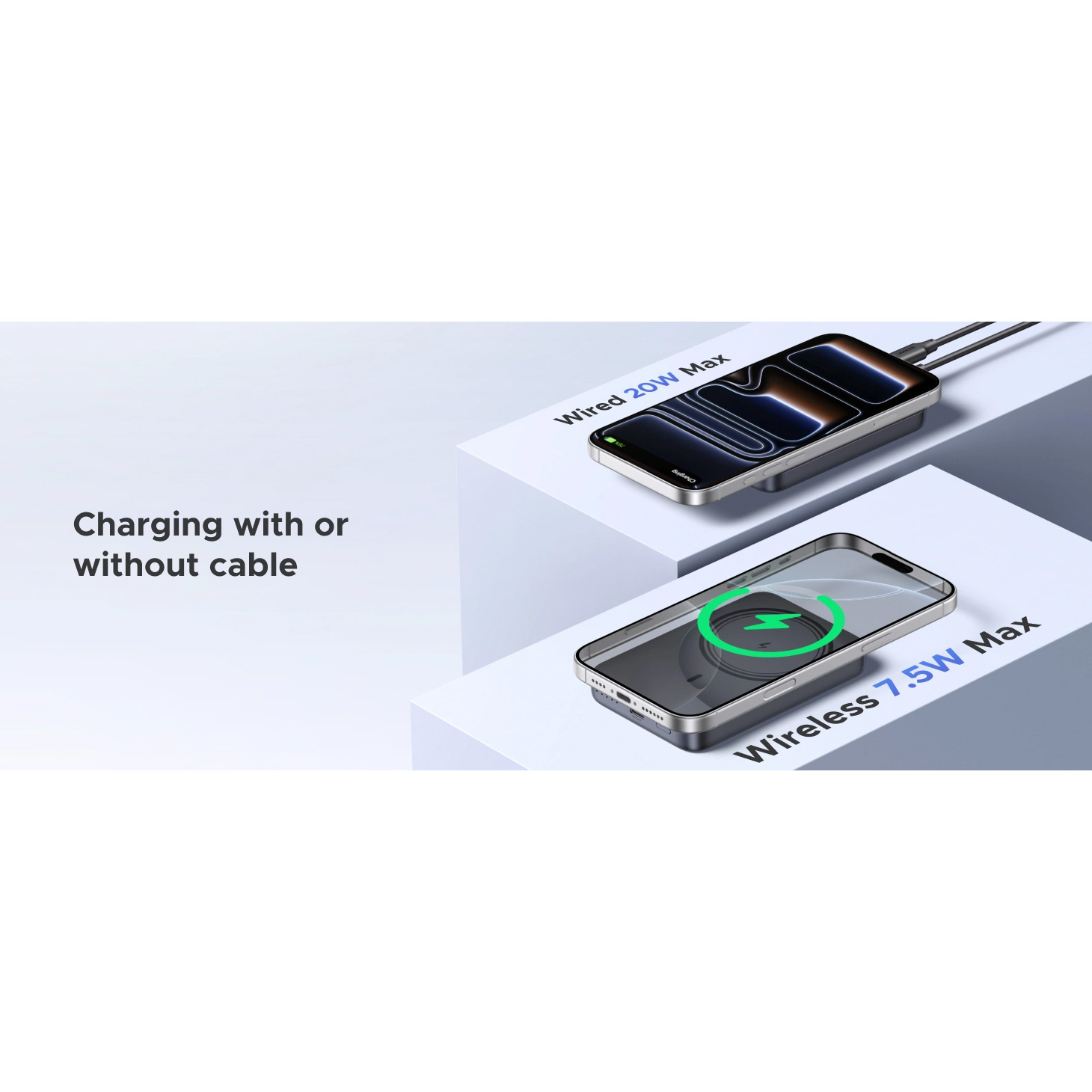 Повербанк MagSafe UGREEN PB561 Nexode 20W 10000mAh Space Gray (25919)