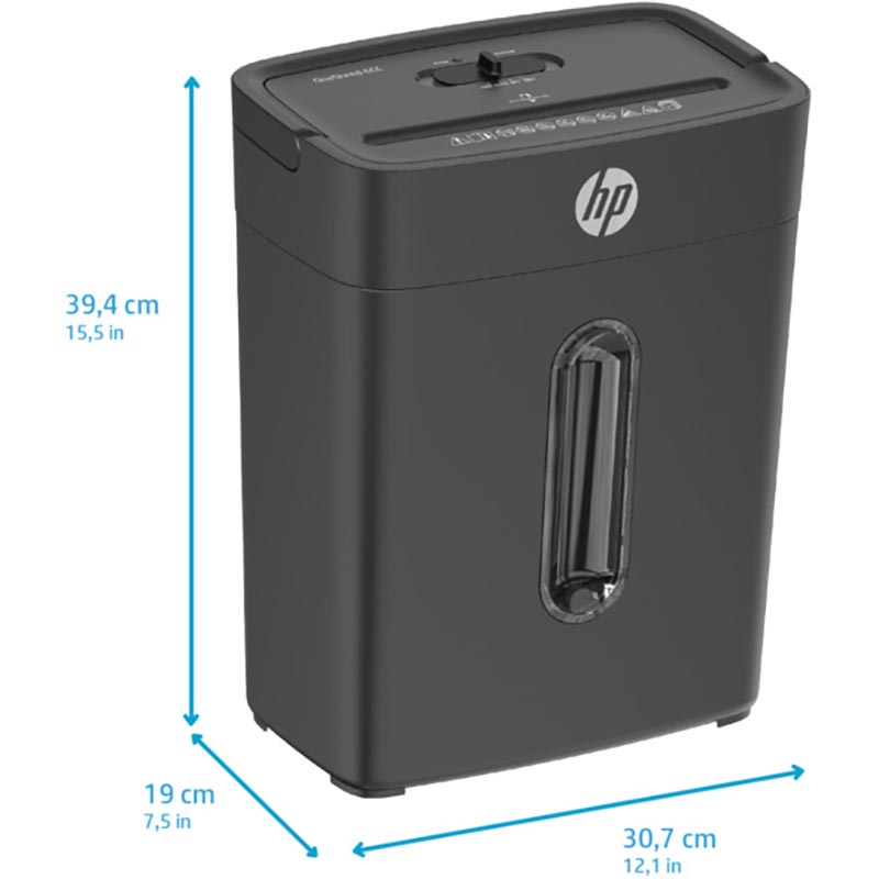 Уничтожитель документов HP OneShred 6CC (5x14) Black