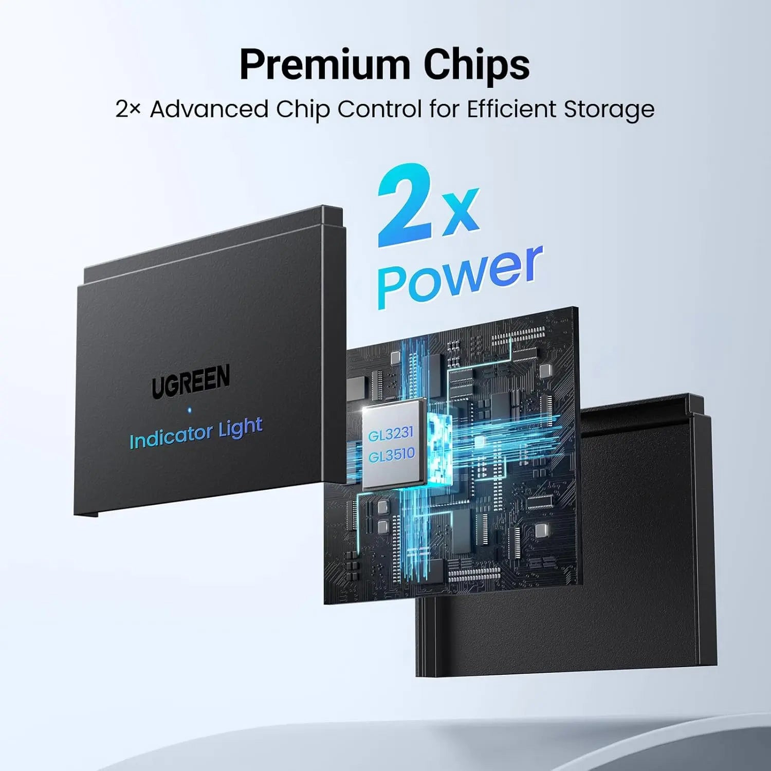 Кардридер UGREEN CM812 4-in-1 Type-C +USB3.0 Card Reader for TF/SD Black (45167)