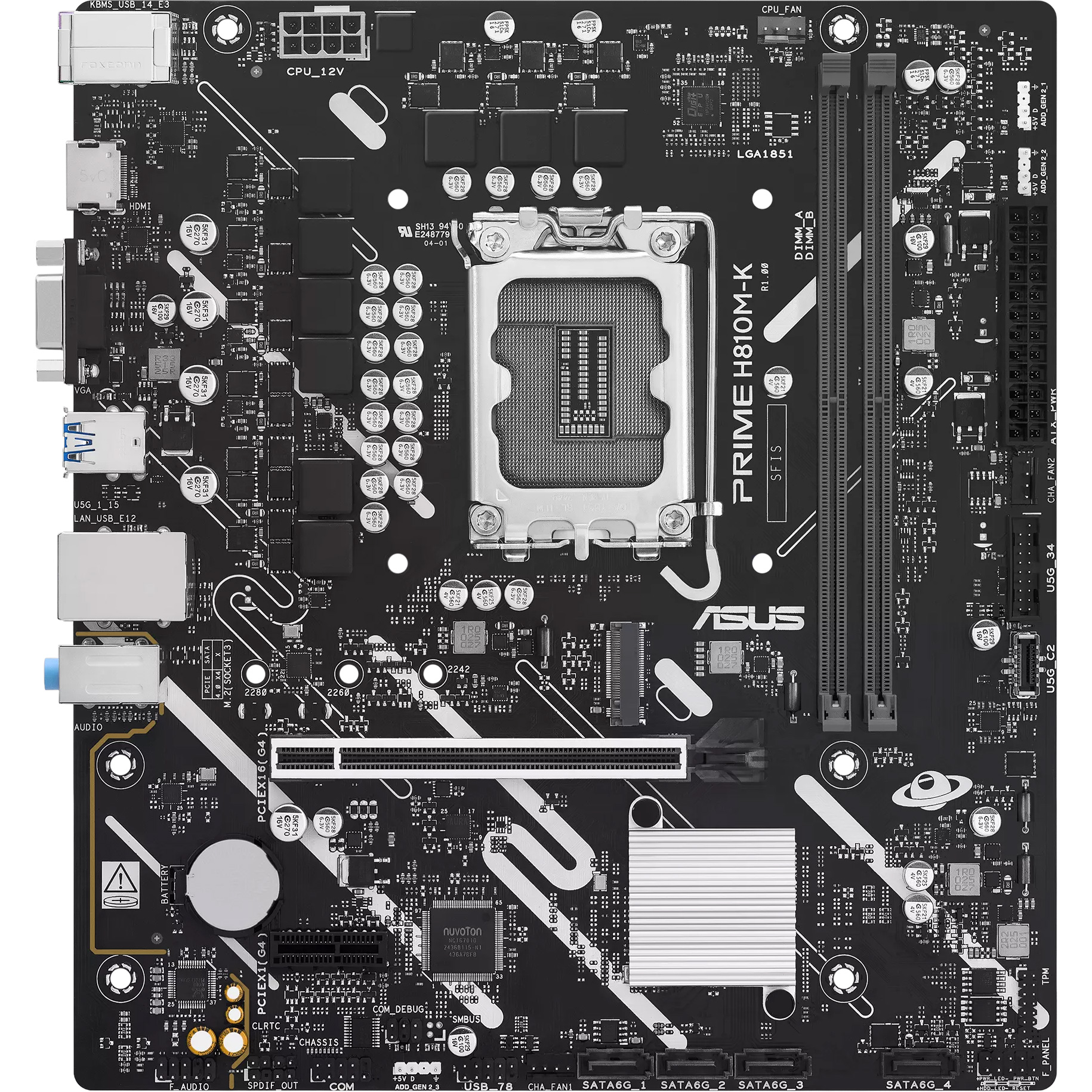 Материнська плата ASUS Prime H810M-K