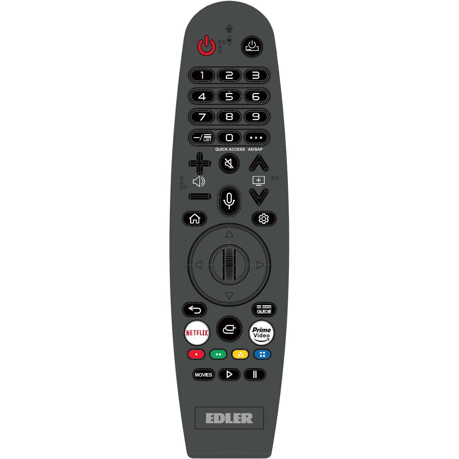 Телевизор EDLER 40" AK40FHD22 W
