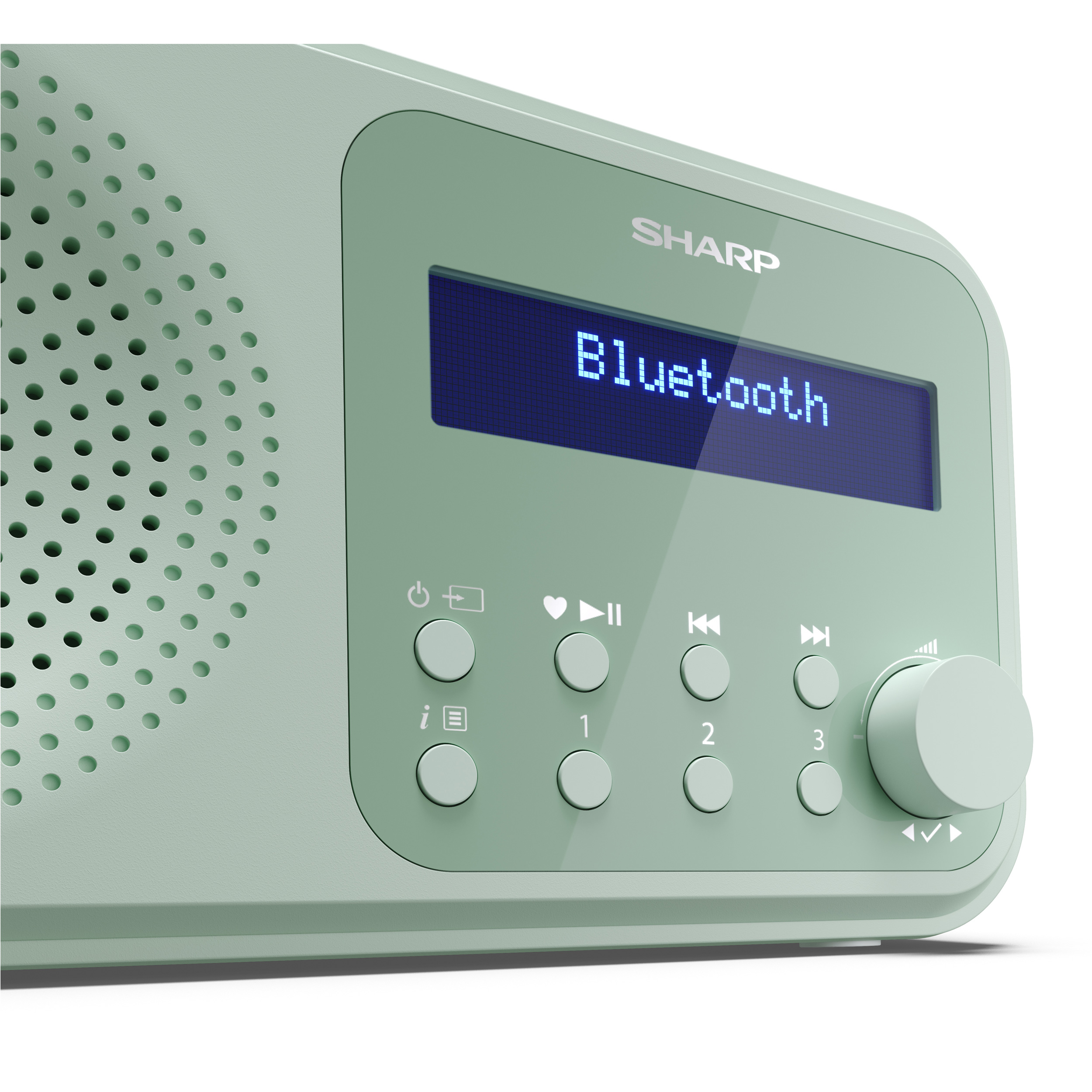 Портативный радиоприёмник SHARP DR-P420 Tokyo Portable Digital Radio Aquamarine Green
