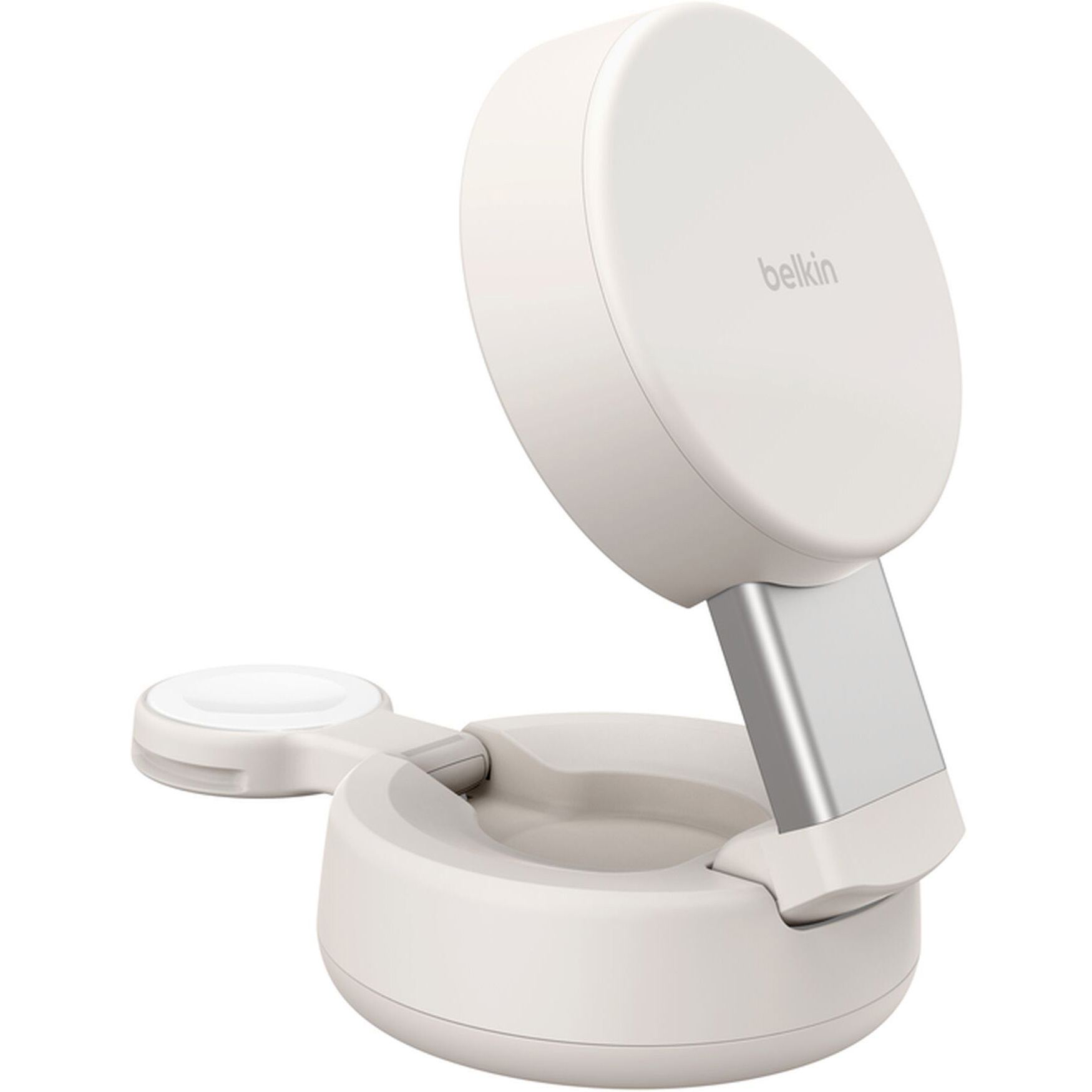 Беспроводное зарядное устройство BELKIN UltraCharge Pro 2-in-1 Convertible Magnetic Charging Dock Sand (WIZ043KQSD)