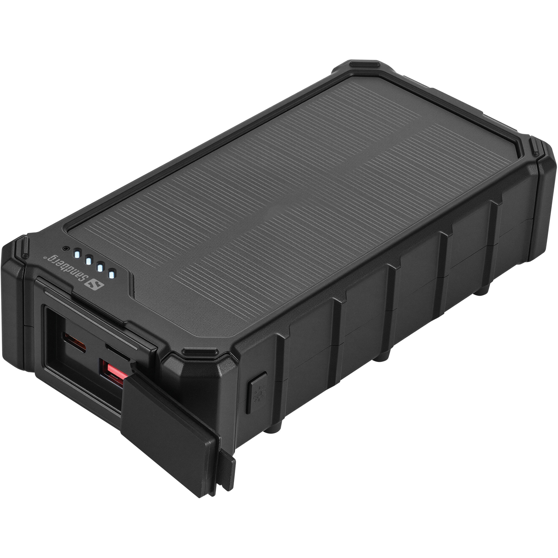 Повербанк з сонячною батареєю SANDBERG Solar Powerbank CampLED 22.5W 20000mAh (421-24)