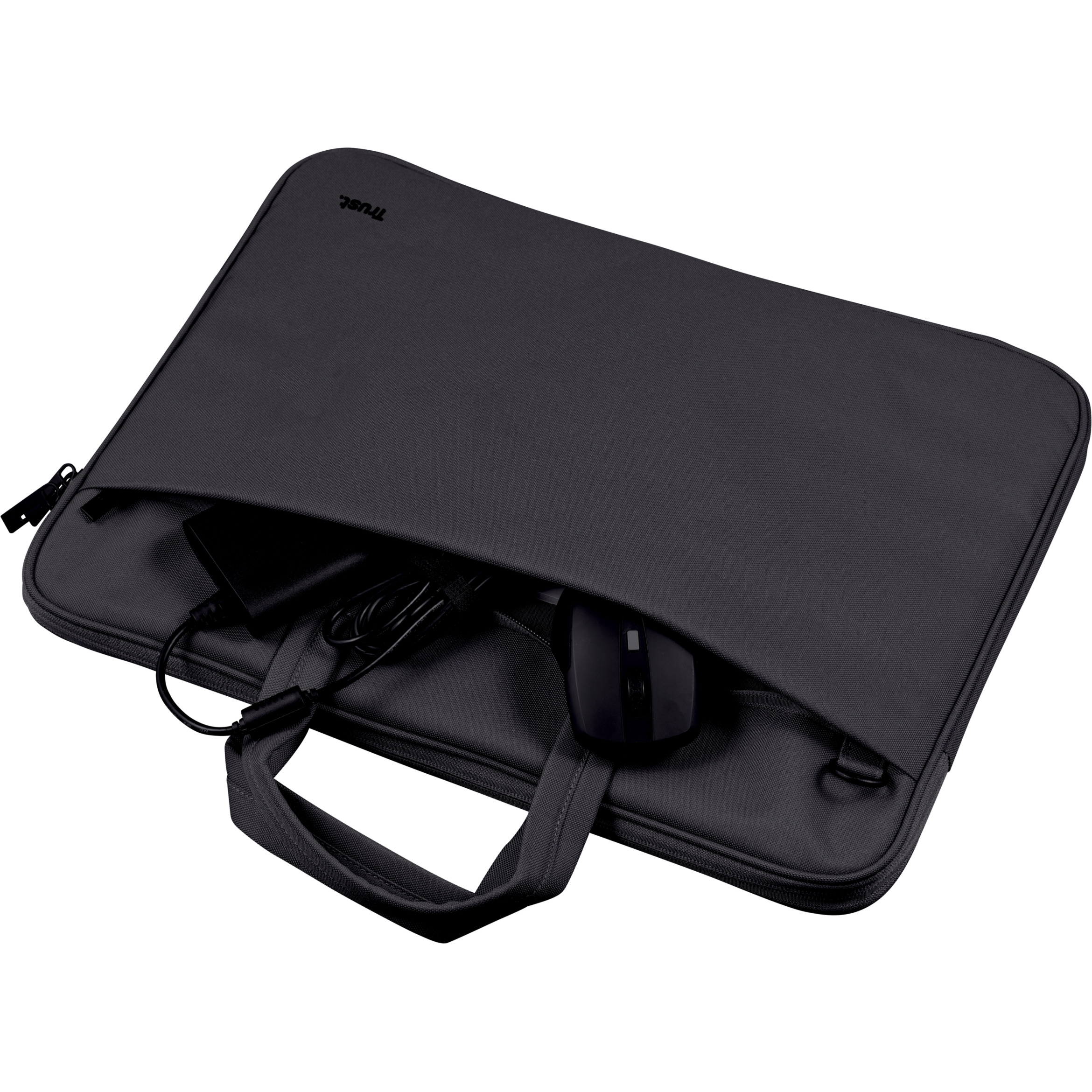 Сумка для ноутбука TRUST Bologna Slim 14" Black (26207)