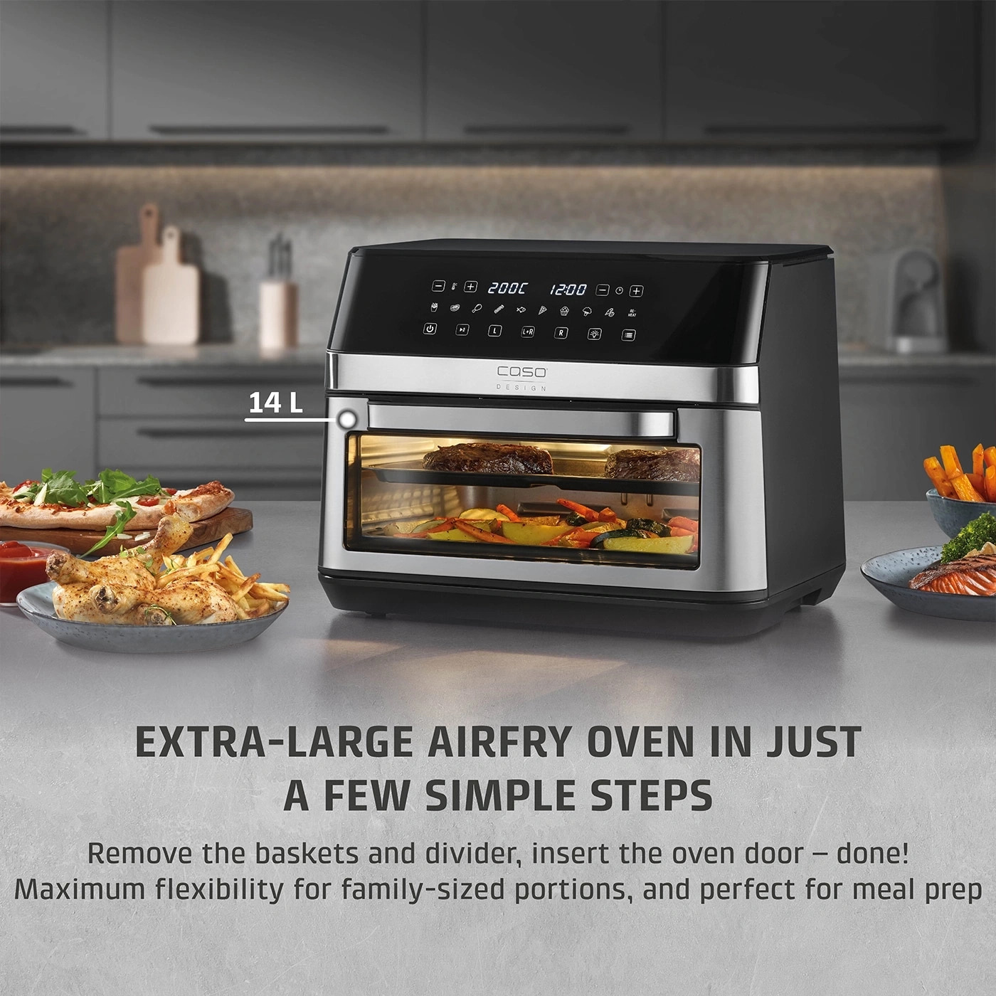 Мультипечь CASO AirFry DuoChef