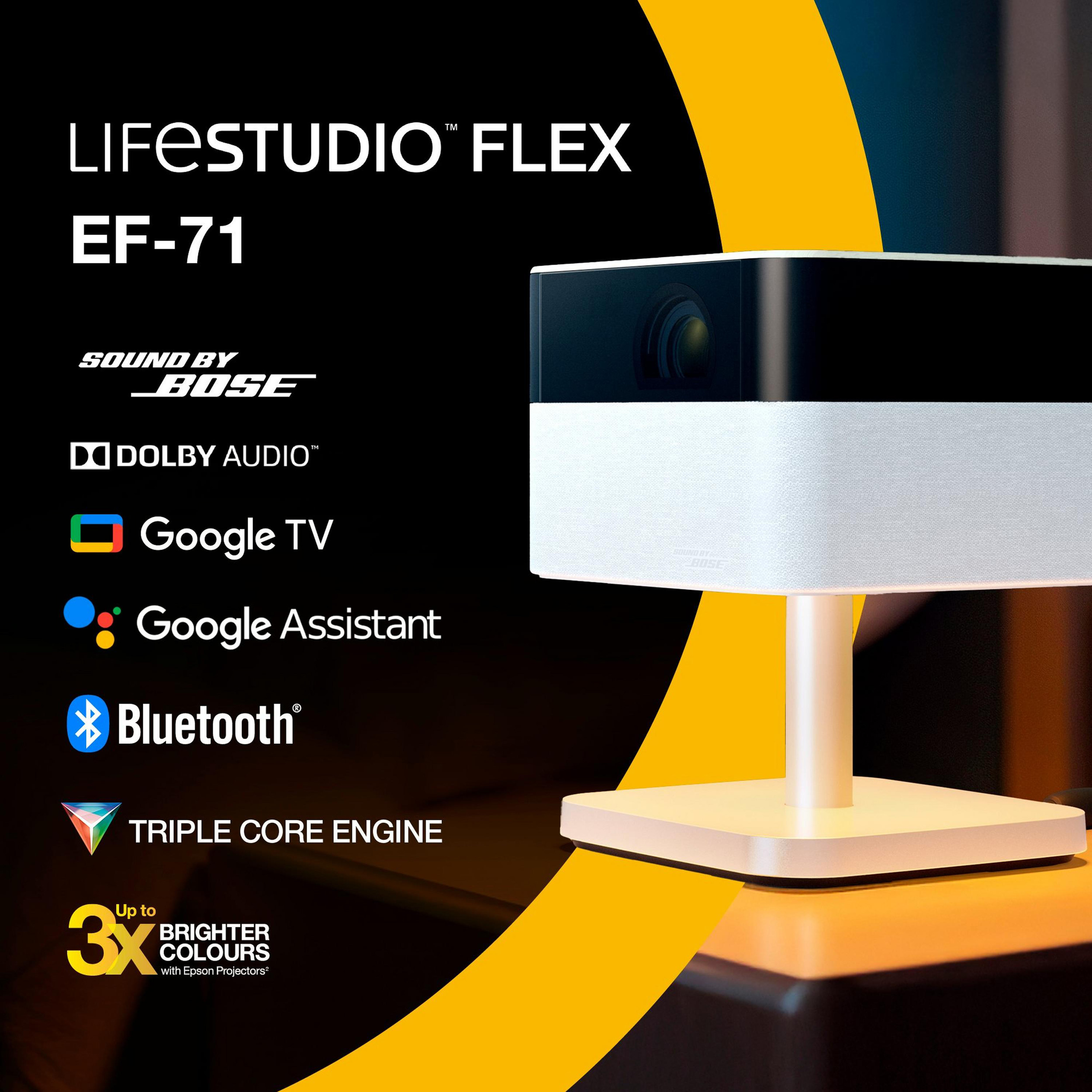 Проектор EPSON LifeStudio Flex EF-71 (V11HB79042)