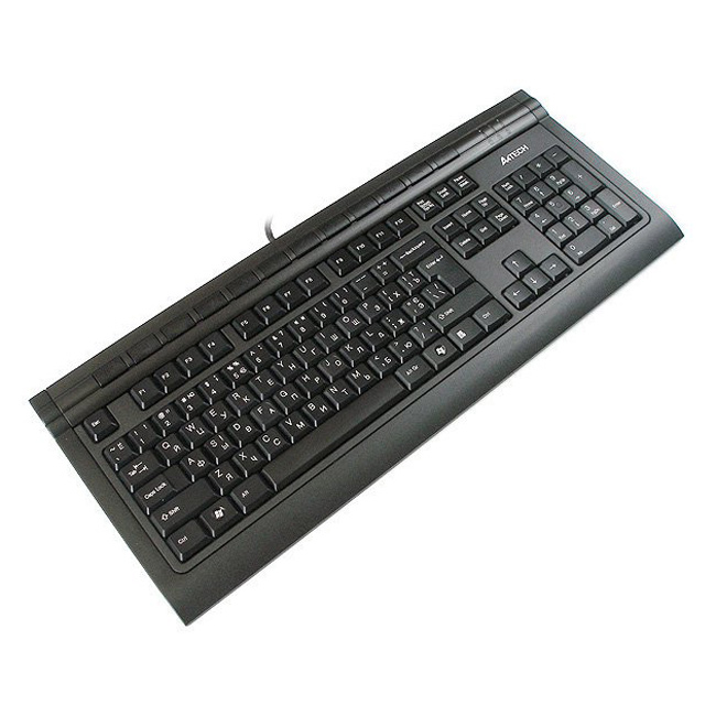 Клавiатура A4TECH KL-45MU USB Black