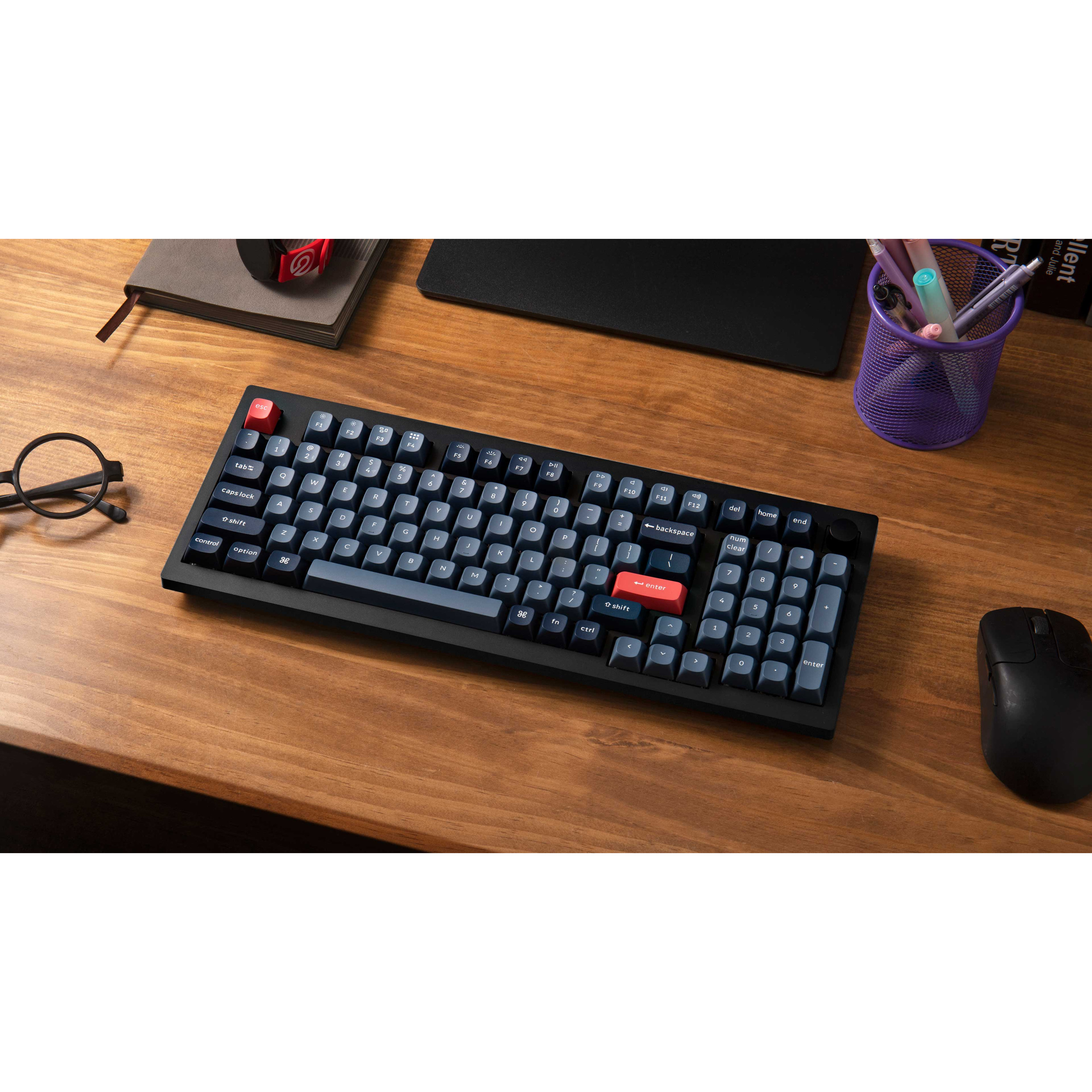 Клавиатура беспроводная KEYCHRON V5 Max Gateron Jupiter Banana Switch