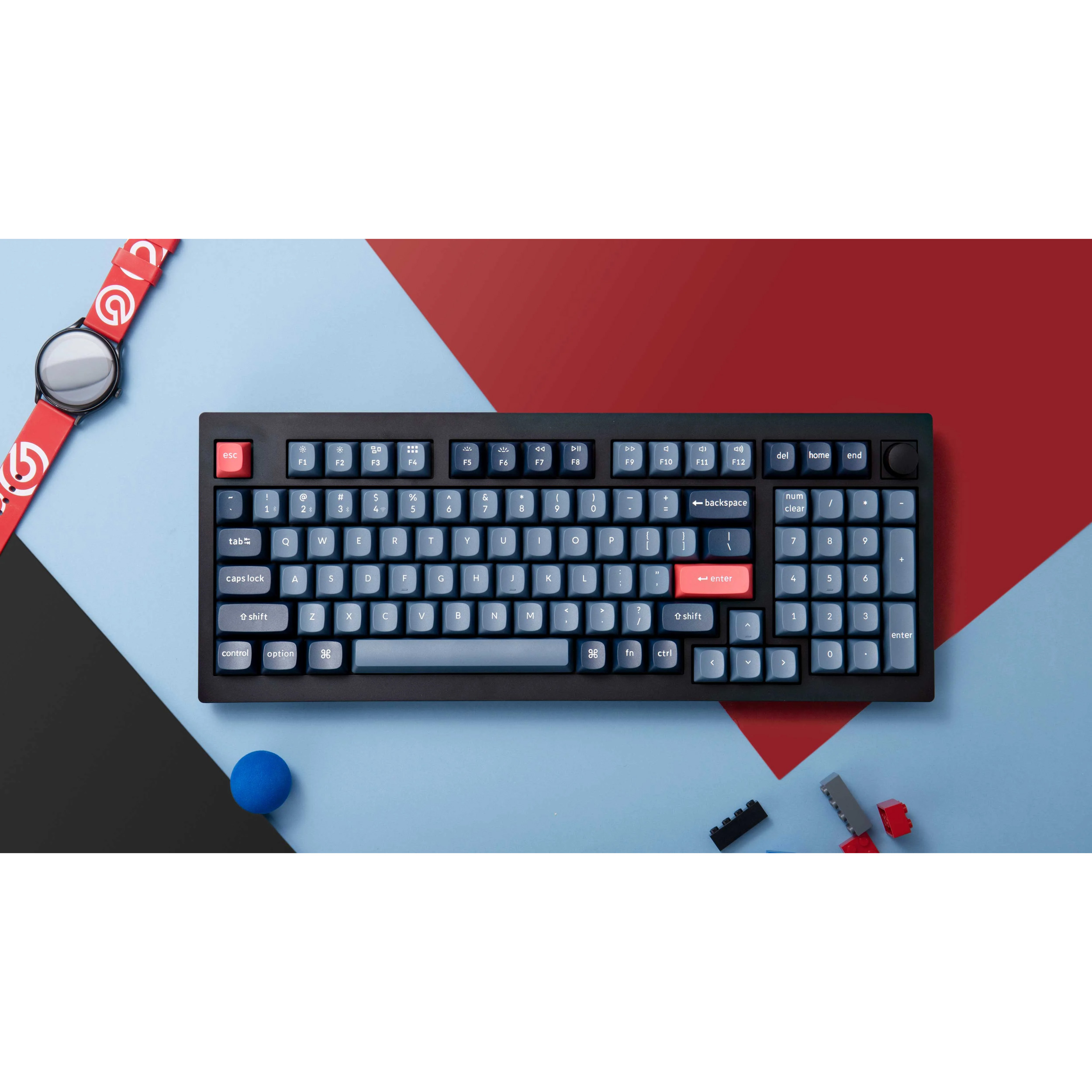 Клавиатура беспроводная KEYCHRON V5 Max Gateron Jupiter Banana Switch