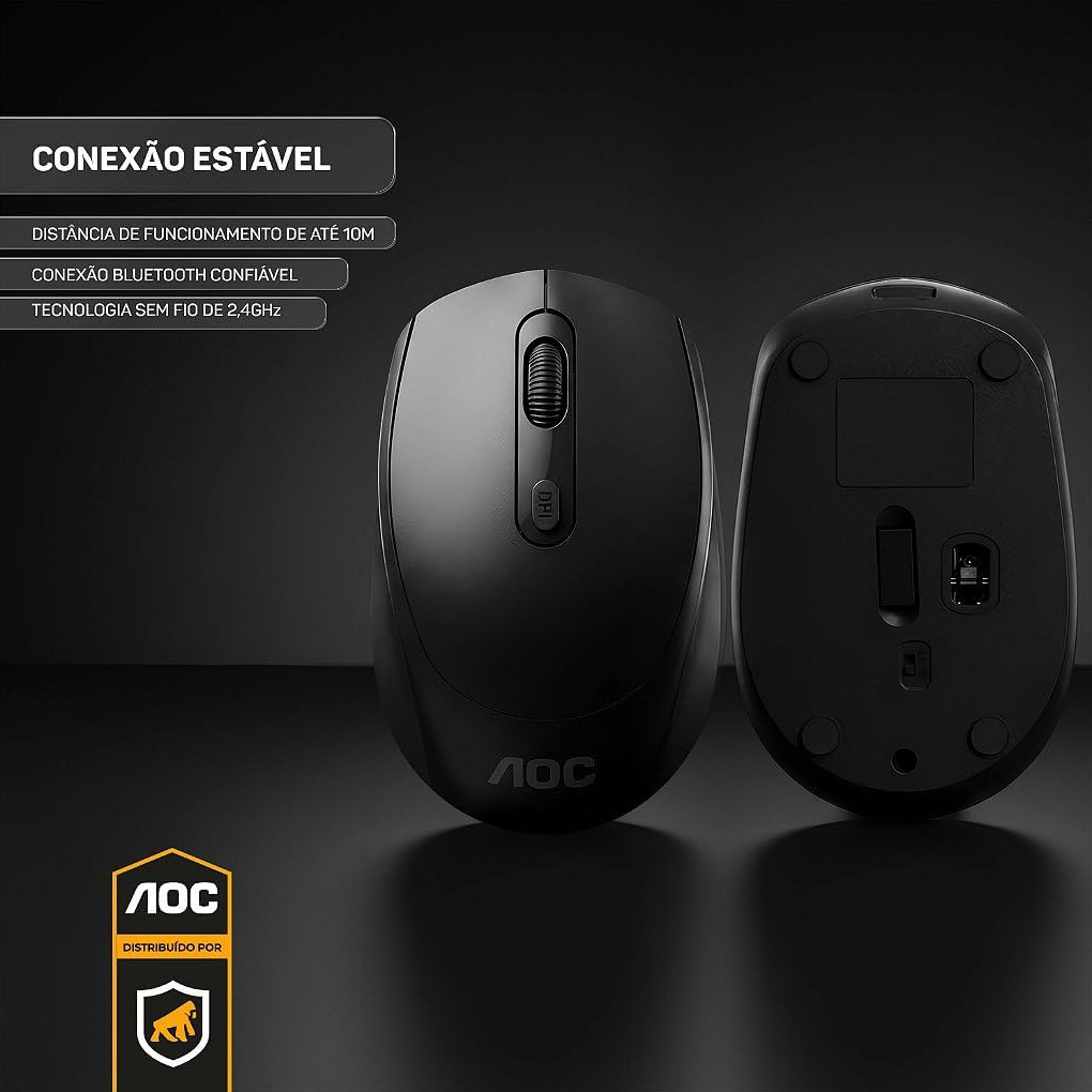 Мышь AOC MS201 Black