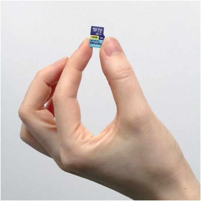 Карта пам'яті GOODRAM microSDXC Rival M2AA 128GB UHS-I U3 V30 A2 Class 10 + SD-adapter (GGSM2AA-1280R12)