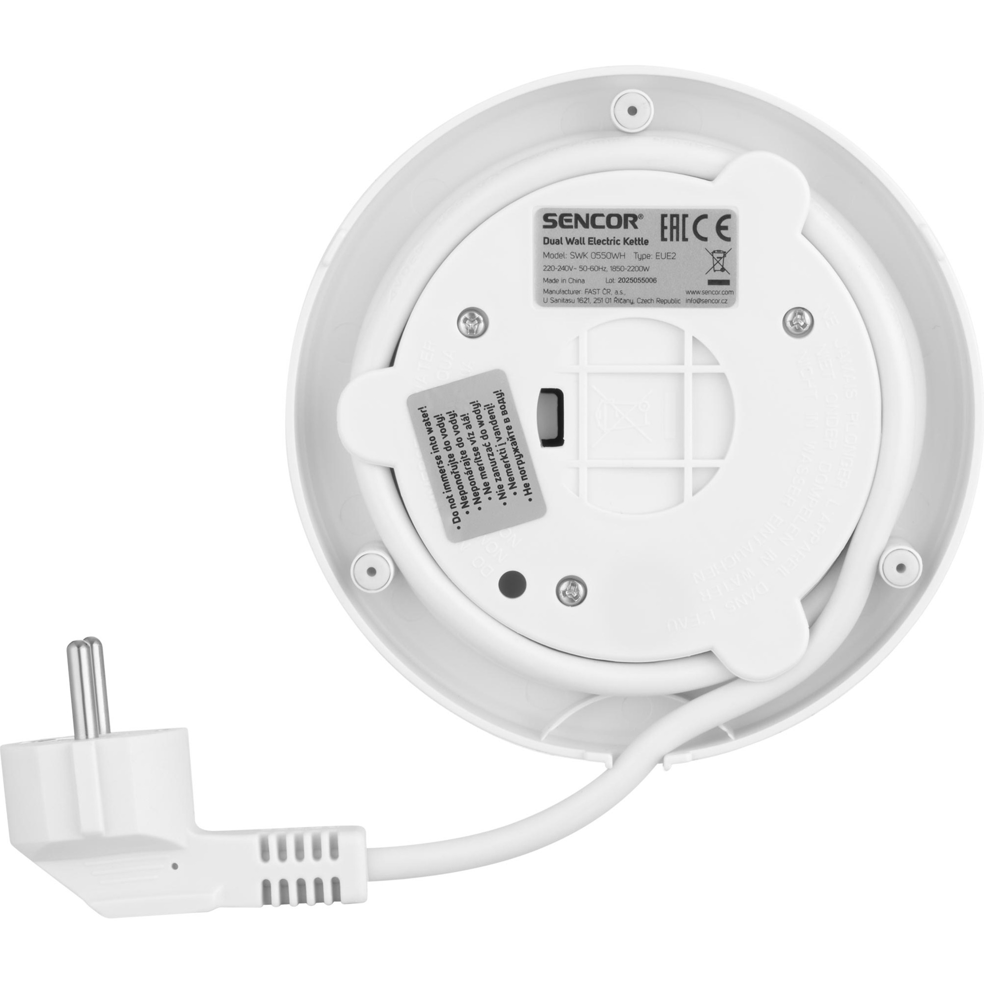 Электрочайник SENCOR SWK 0550WH (41023906)