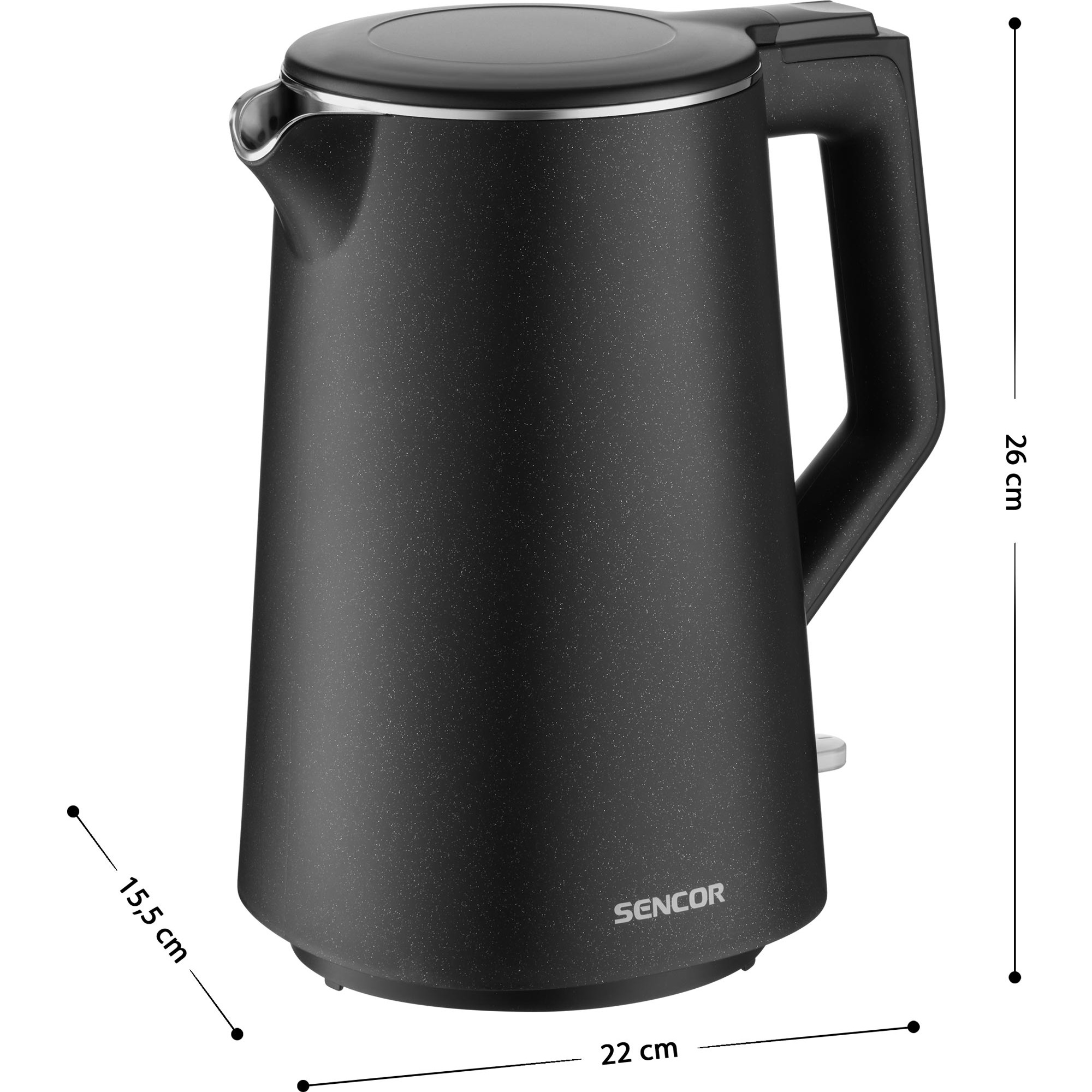 Электрочайник SENCOR SWK 0551BK (41023976)