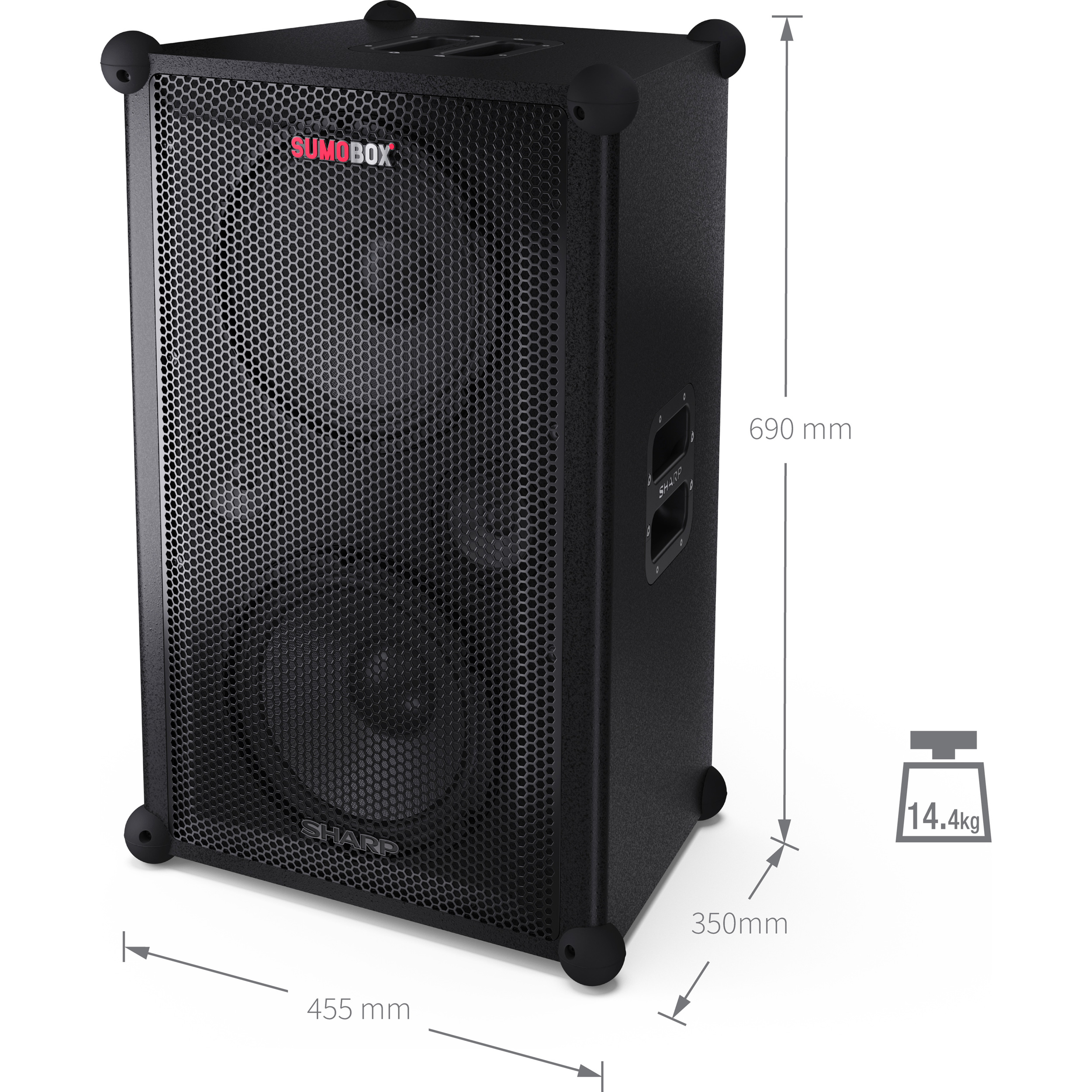 Акустична система SHARP SumoBox Pro