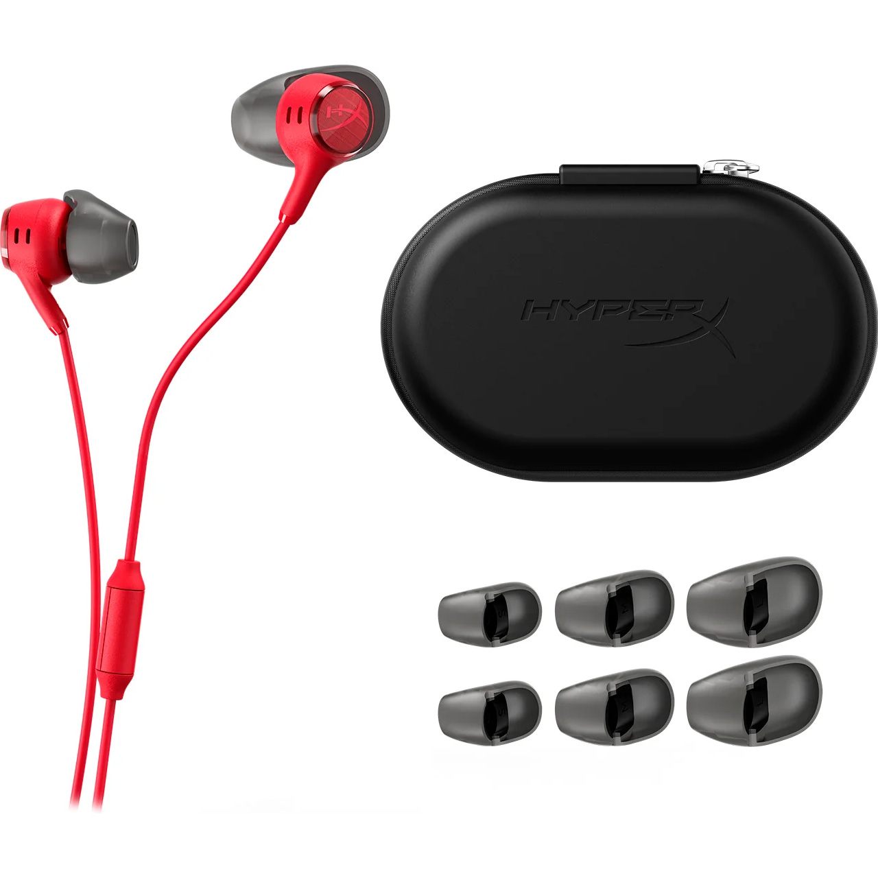 Навушники геймерскі HYPERX Cloud Earbuds III Red (BN7S0AA)