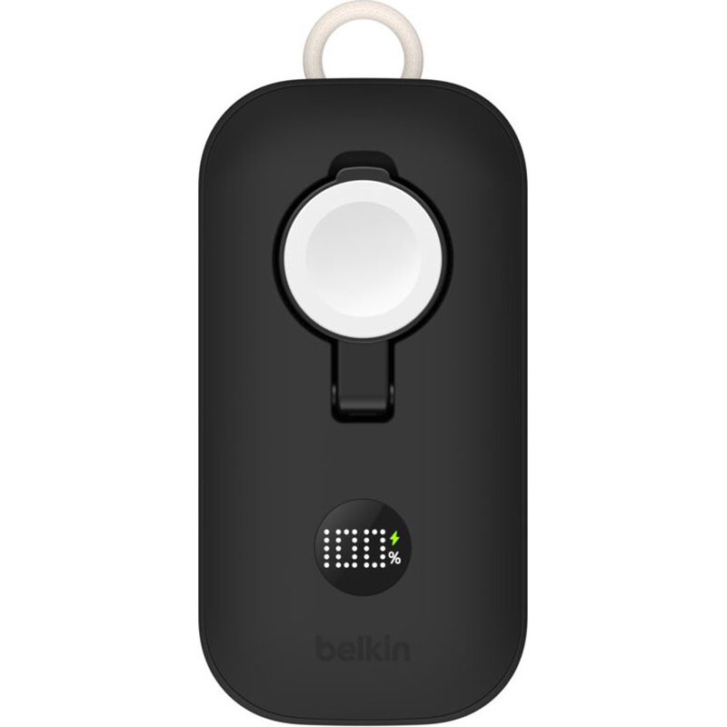 Повербанк BELKIN BoostCharge Pro Power Bank 10K with Apple Watch Charger 45W 10000mAh Black (BPD012HQBK)