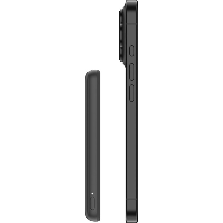 Повербанк MagSafe BELKIN BoostCharge Slim Magnetic Power Bank 5K 15W 5000mAh Black (BPD020HQBK)
