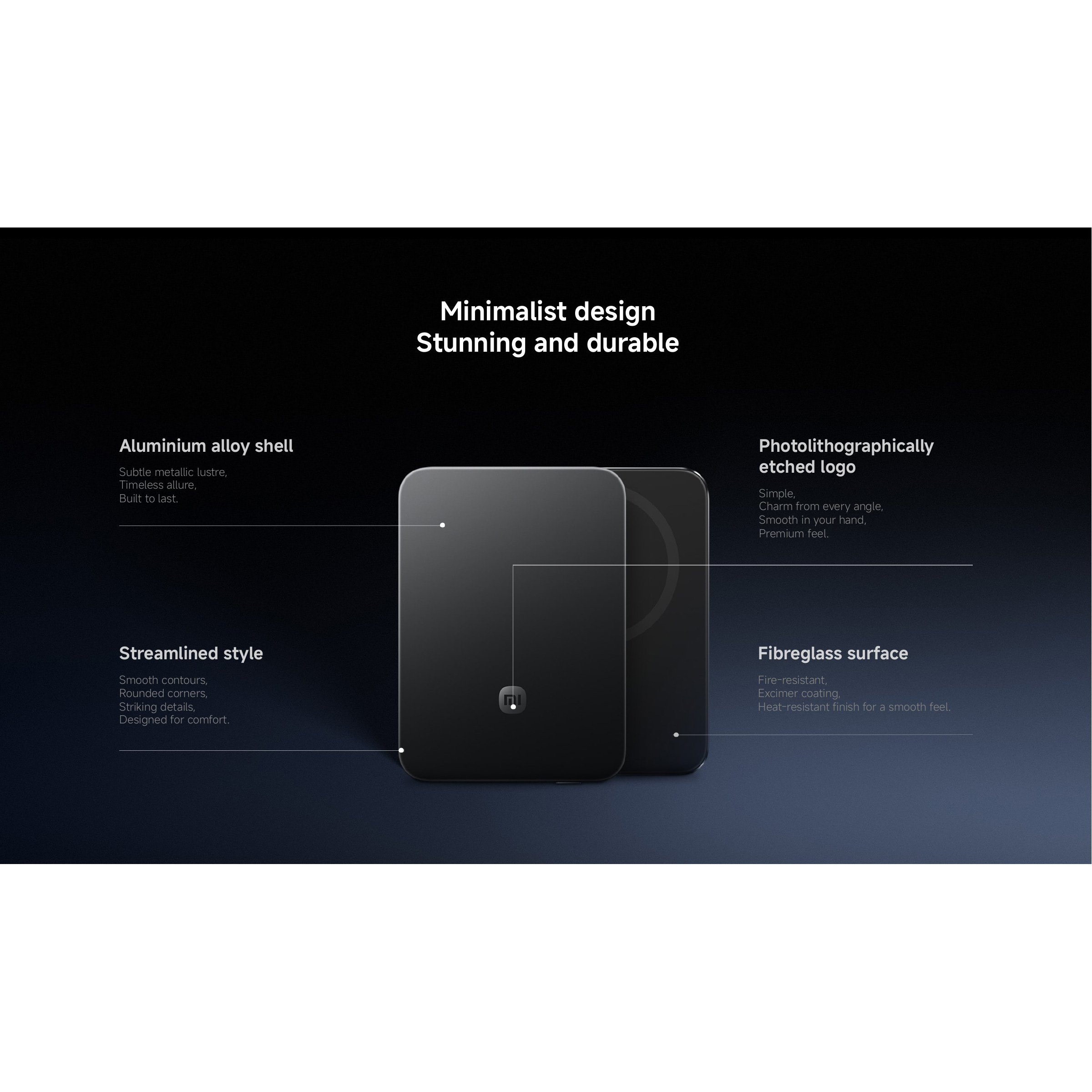 Повербанк MagSafe XIAOMI UltraThin Magnetic Power Bank 5000 15W 22.5W 5000mAh Black (BHR0913GL)