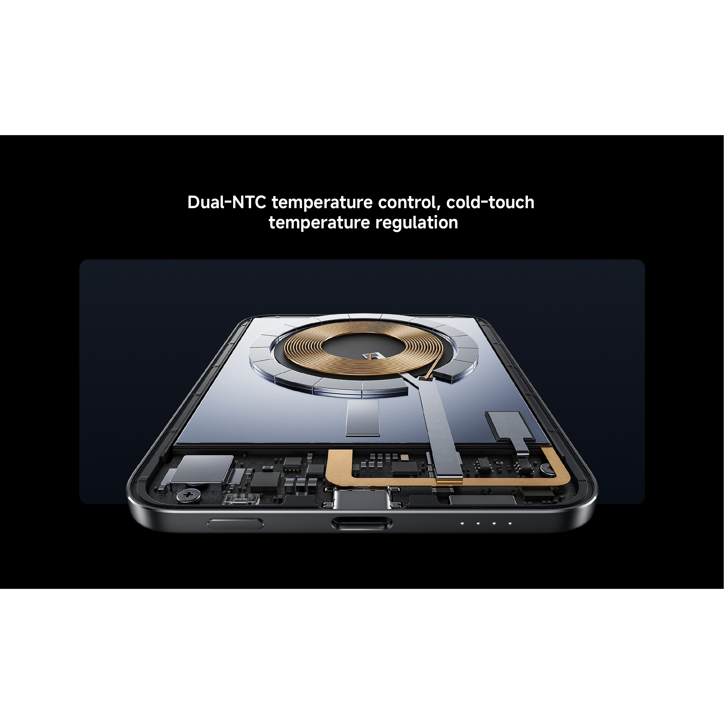 Повербанк MagSafe XIAOMI UltraThin Magnetic Power Bank 5000 15W 22.5W 5000mAh Black (BHR0913GL)