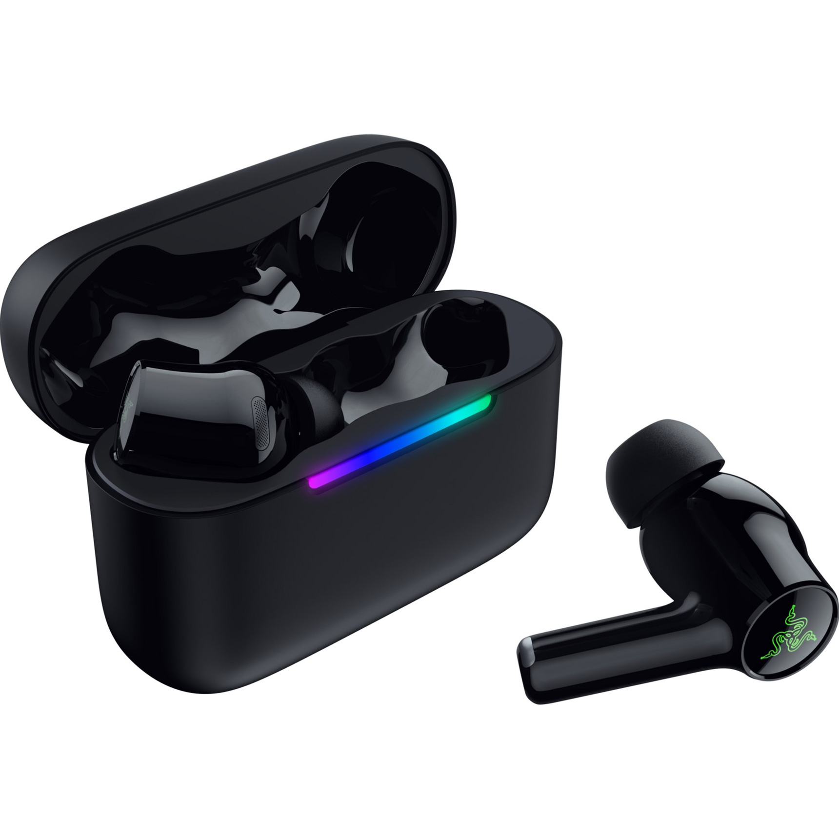 Навушники геймерскі RAZER Hammerhead V3 X HyperSpeed Black (RZ12-05620100-R3G1)