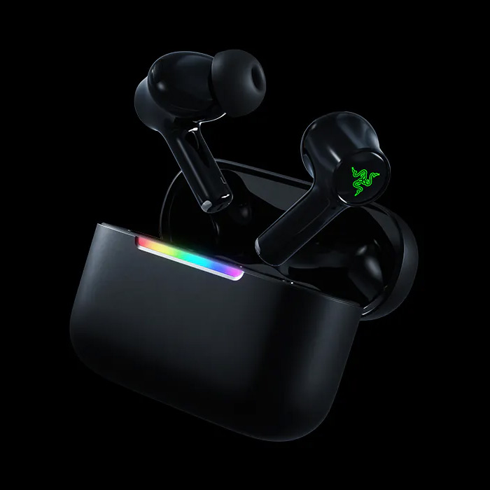 Навушники геймерскі RAZER Hammerhead V3 X HyperSpeed Black (RZ12-05620100-R3G1)