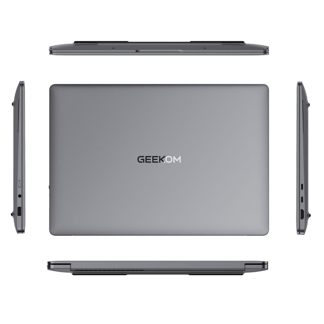 Ноутбук GEEKOM GeekBook X14 Pro Titanium Gray (GEEKBOONX14CMOU9185H-322-US)